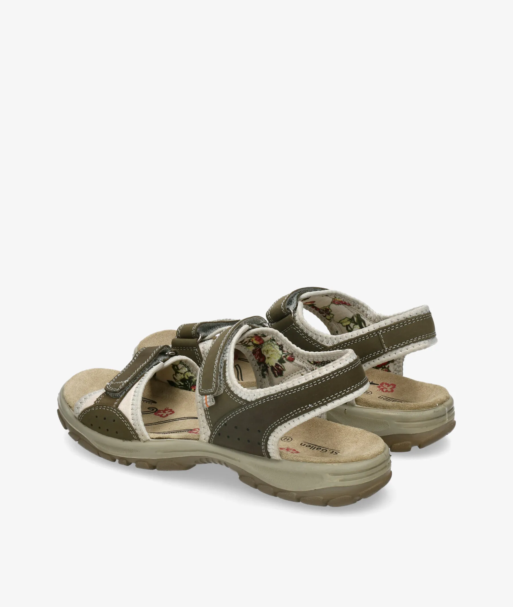 Sandalias St. Gallen  GENIL en caki