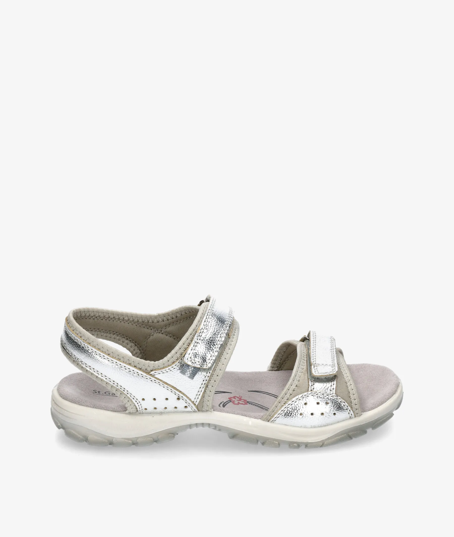Sandalias St. Gallen  GENIL en plata
