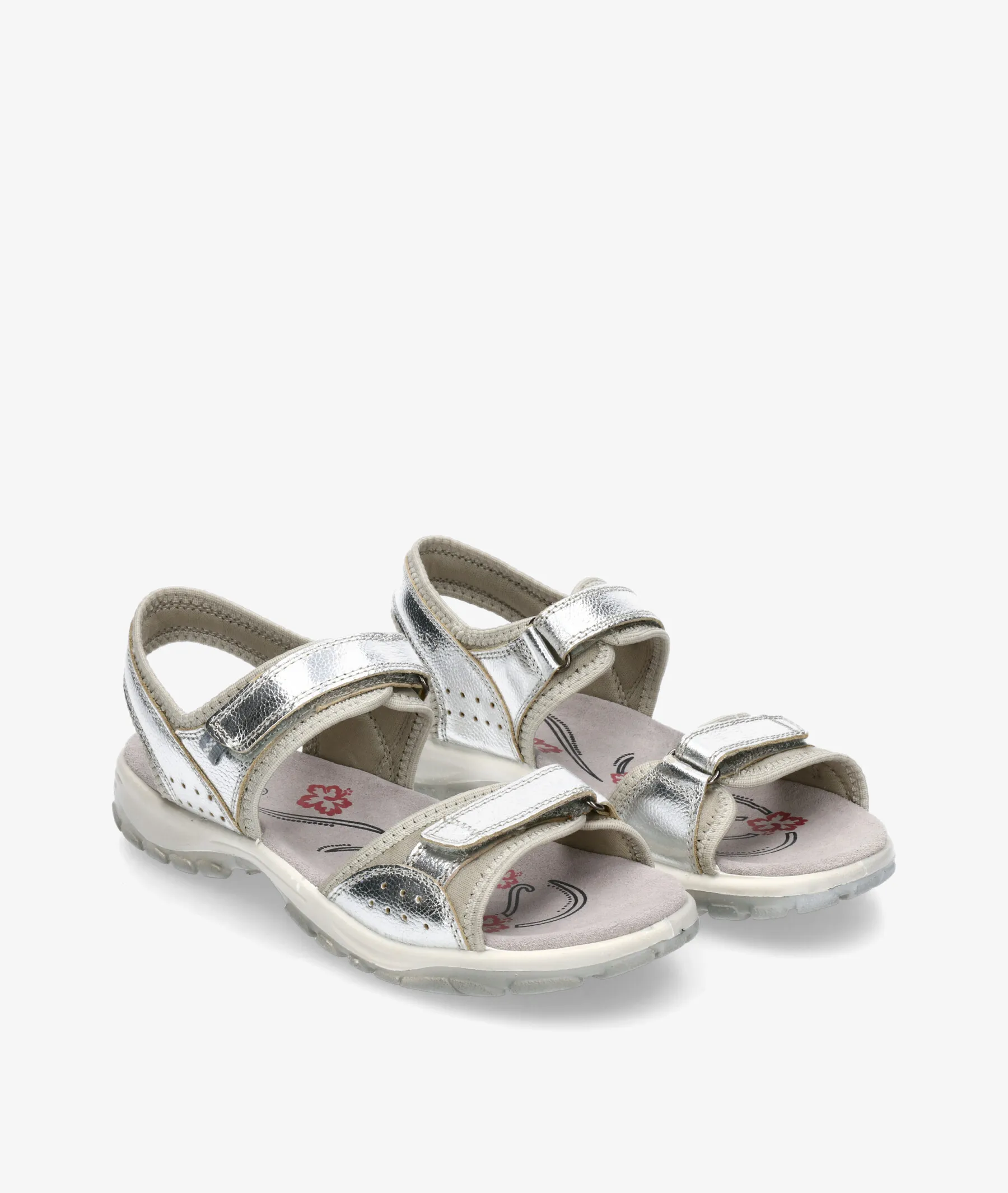 Sandalias St. Gallen  GENIL en plata