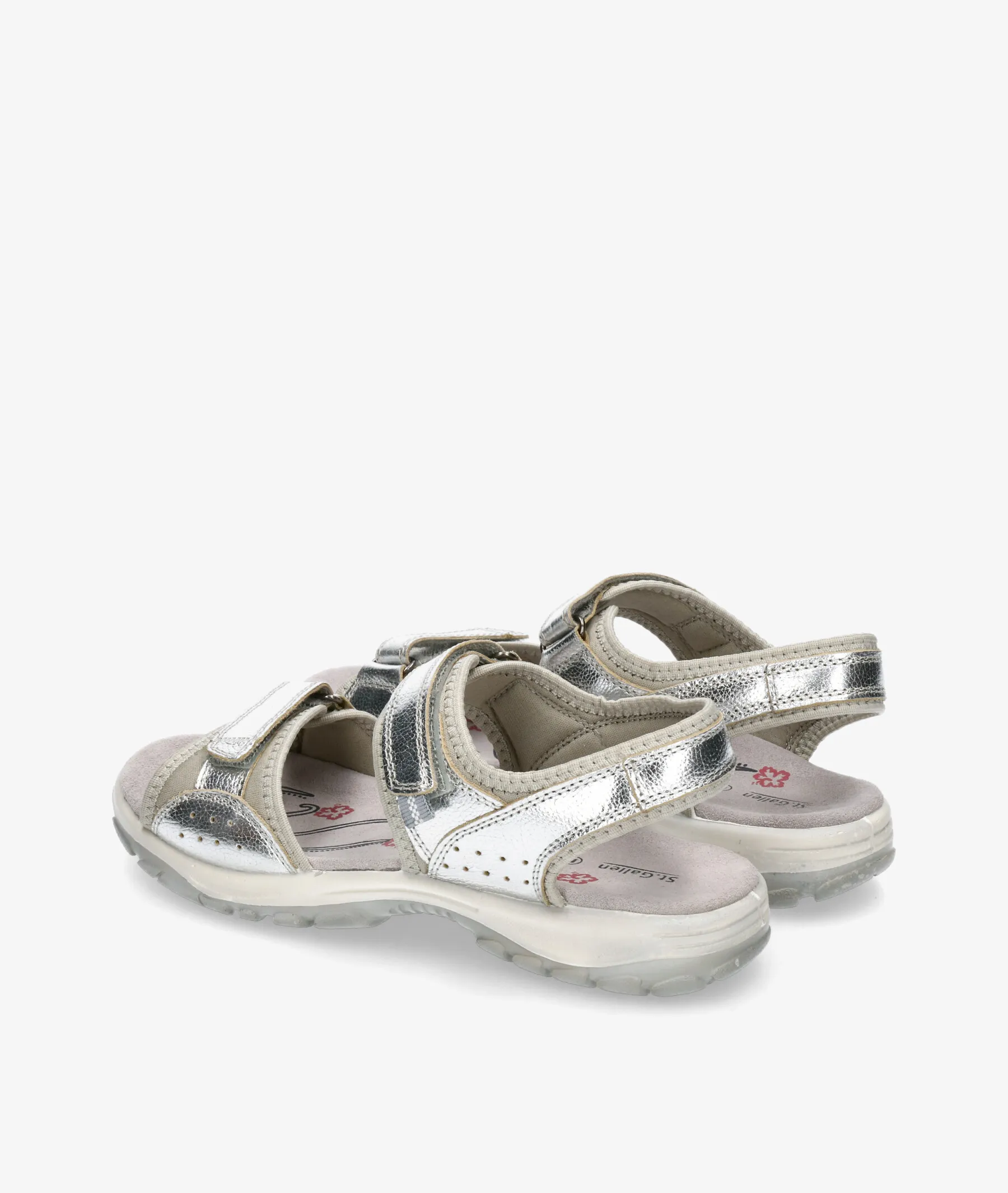 Sandalias St. Gallen  GENIL en plata