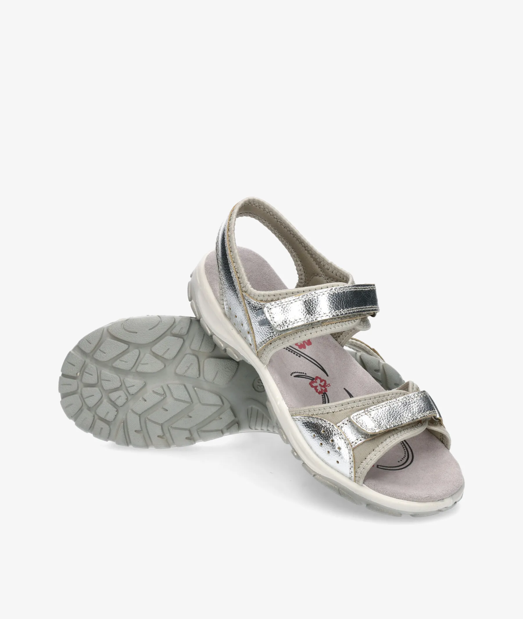 Sandalias St. Gallen  GENIL en plata
