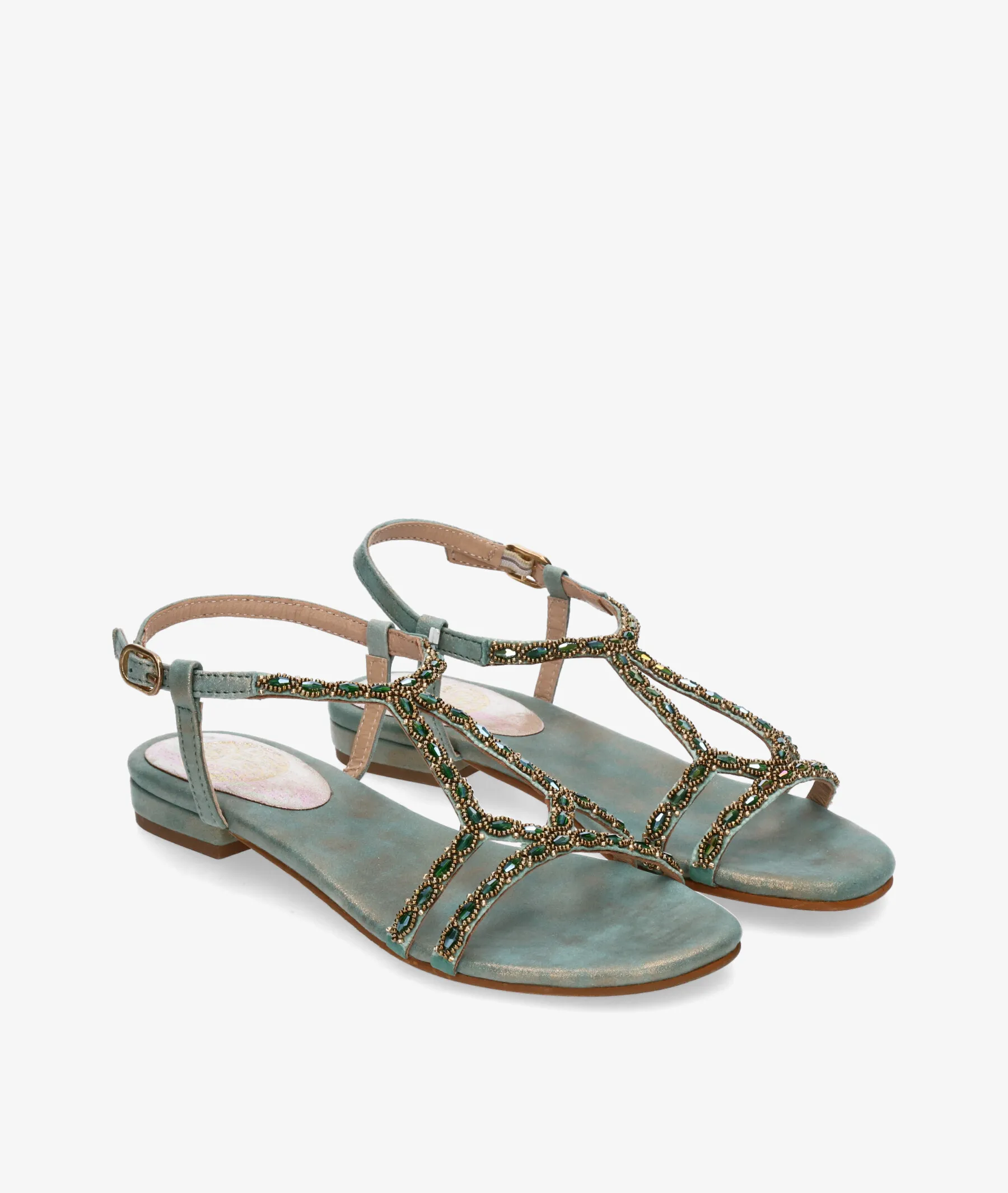 Sandalias St. Gallen K12593 MONREALE en turquesa