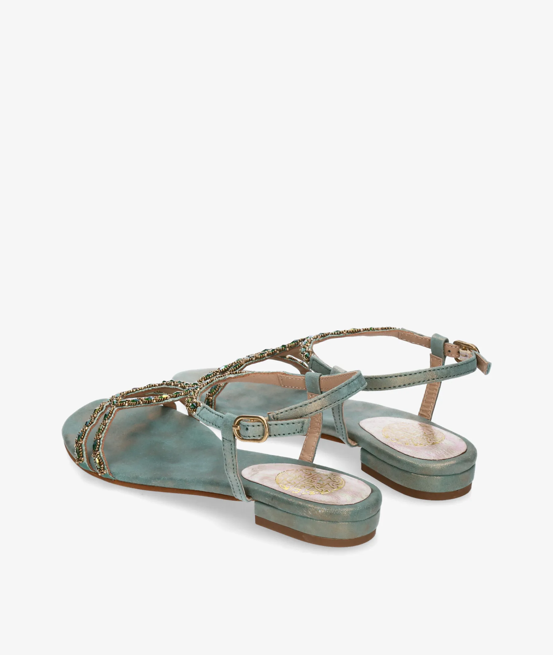 Sandalias St. Gallen K12593 MONREALE en turquesa