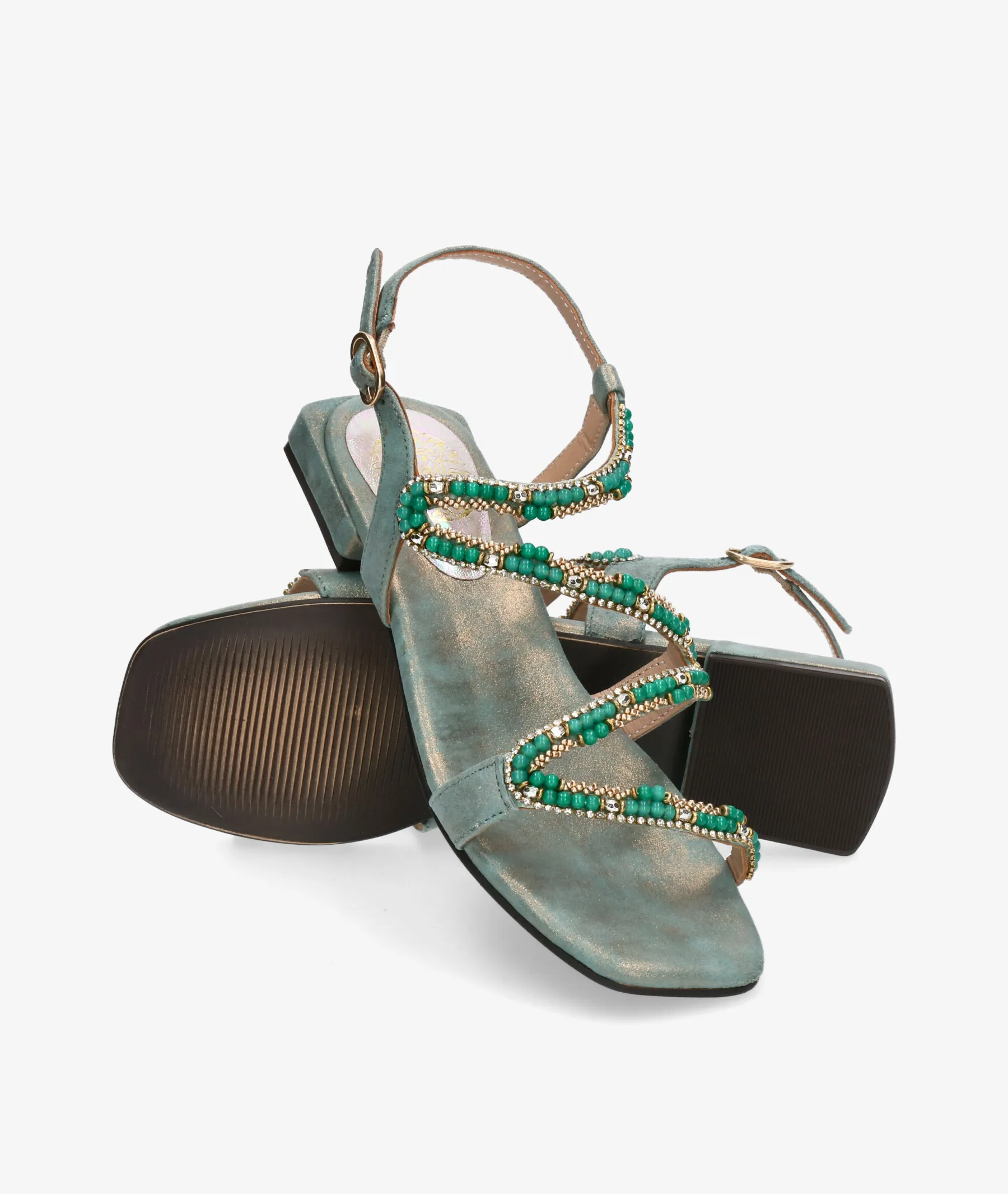 Sandalias St. Gallen K13299 CAGLIARI en turquesa