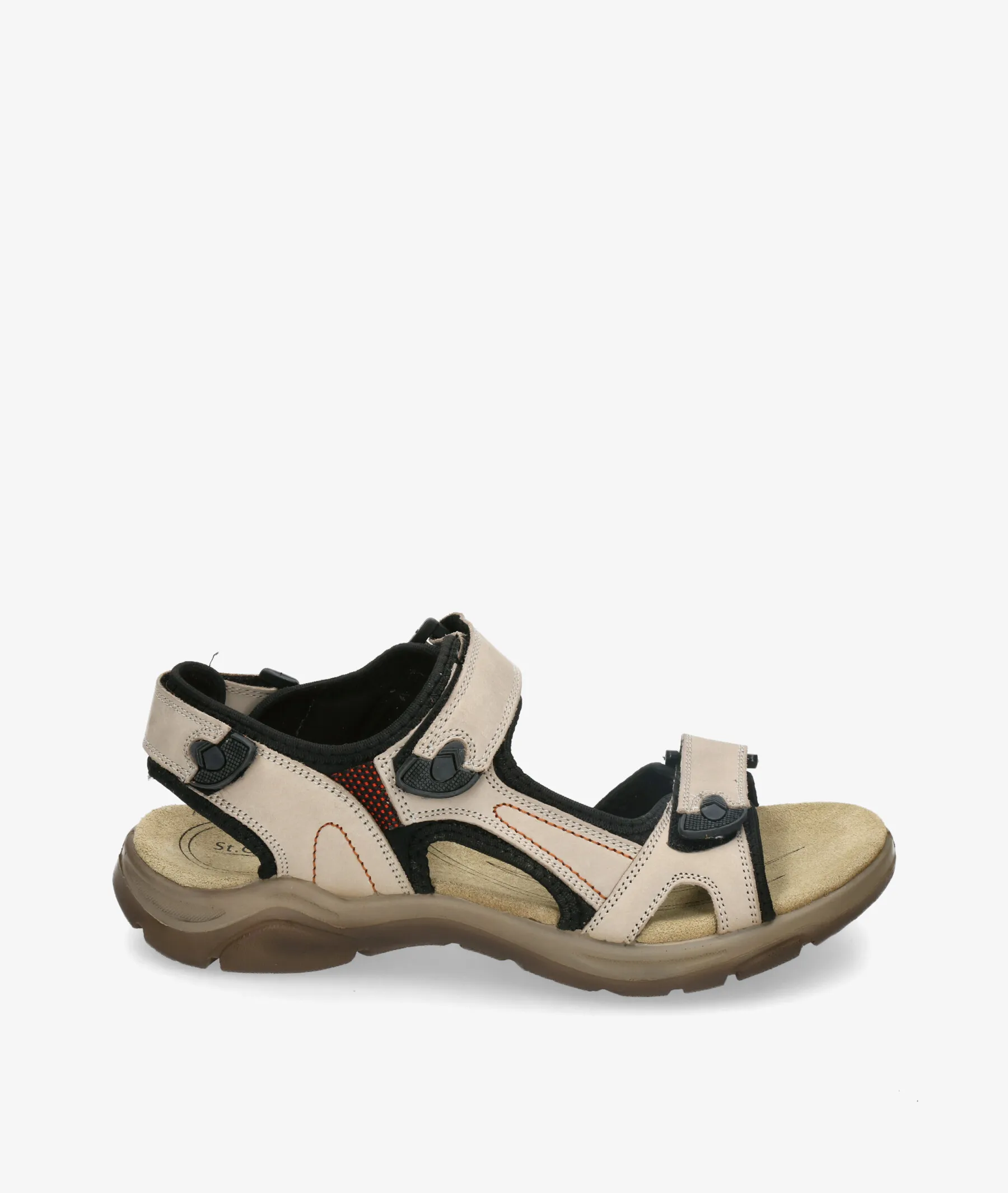 Sandalias St. Gallen  MIDI en beige