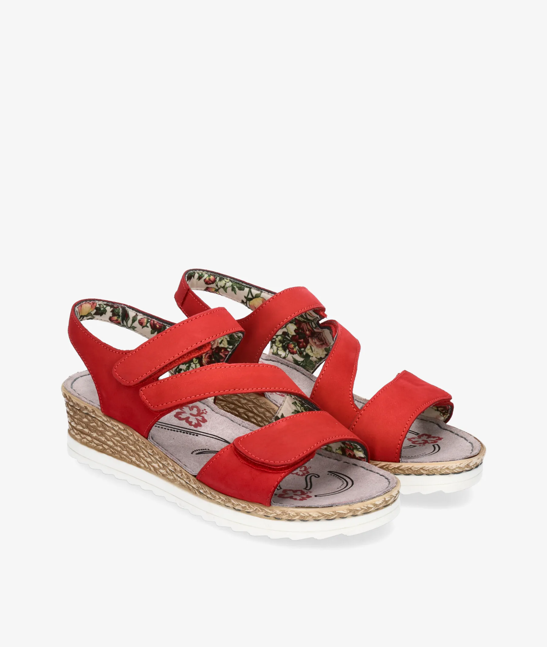 Sandalias St. Gallen NAPOLI en rojo