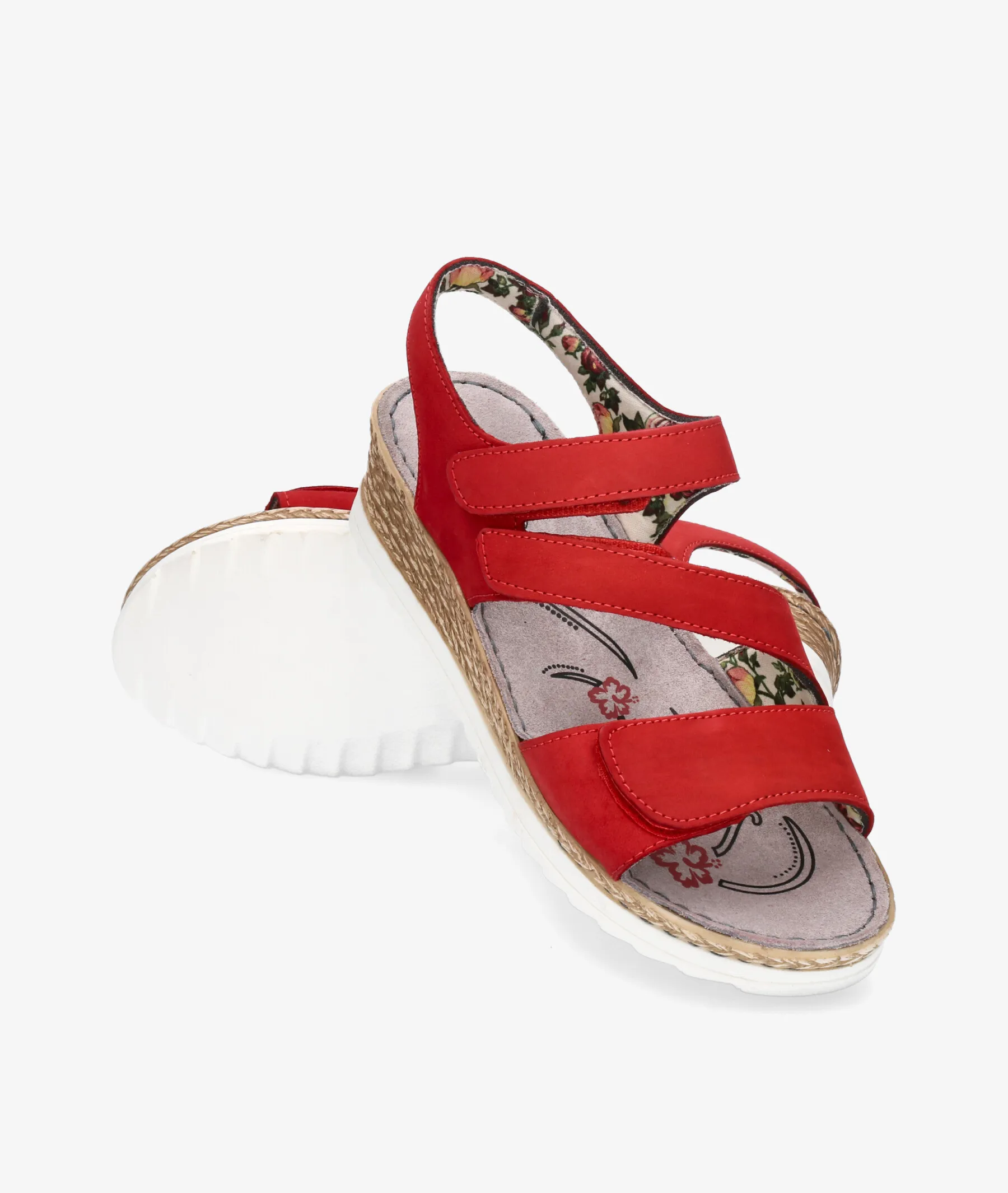 Sandalias St. Gallen NAPOLI en rojo