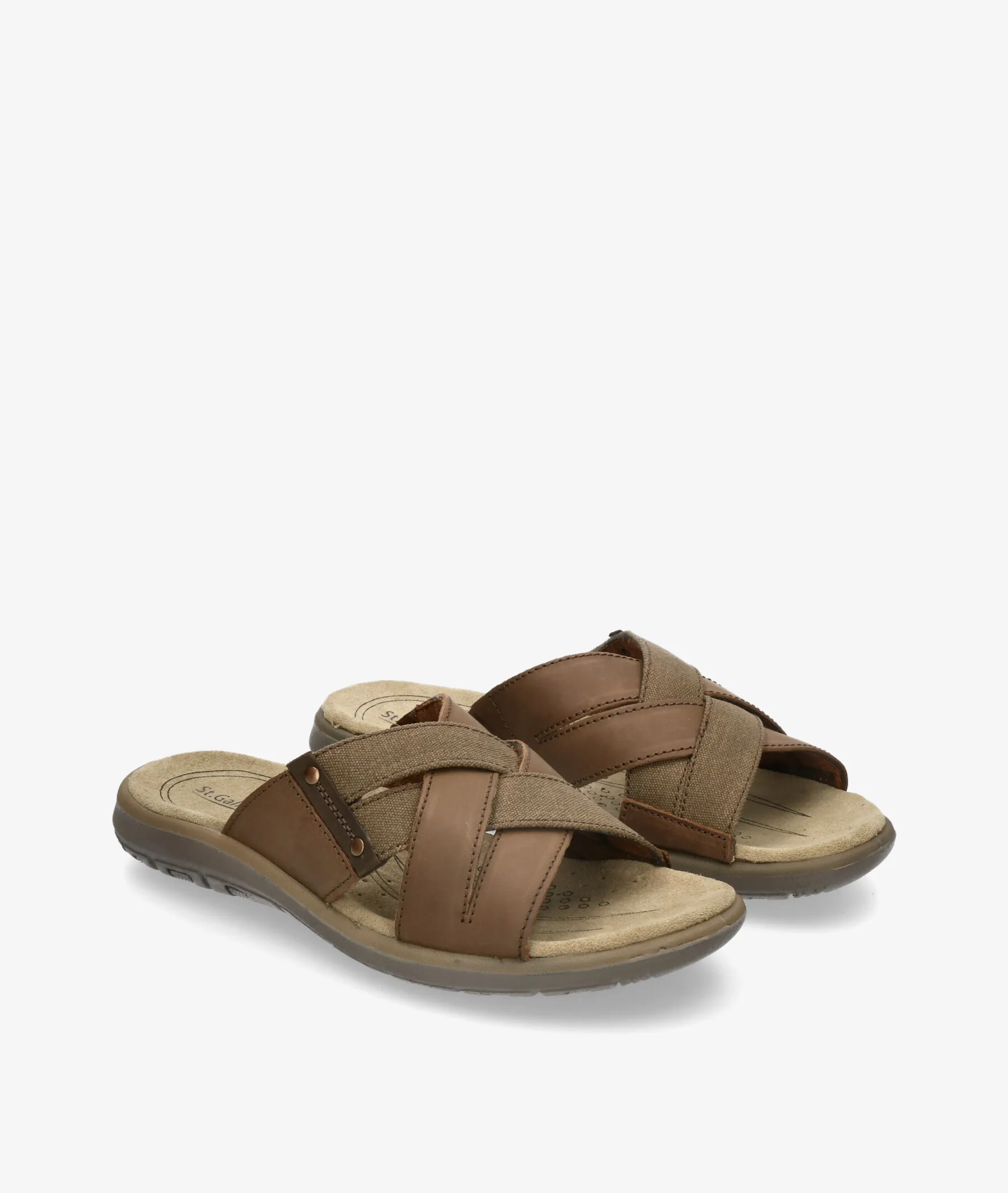 Sandalias St. Gallen  PELOPIN en cuero
