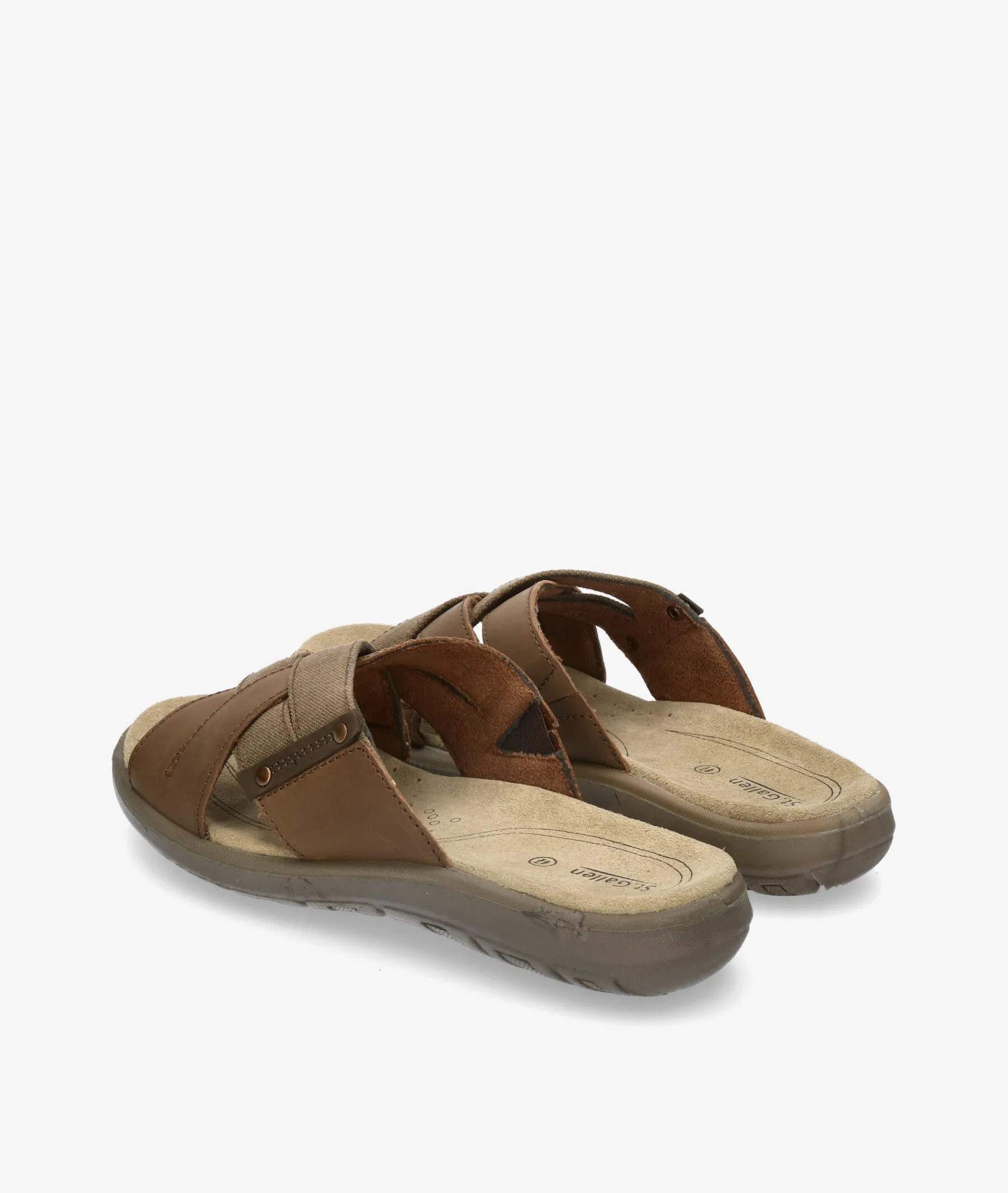 Sandalias St. Gallen  PELOPIN en cuero