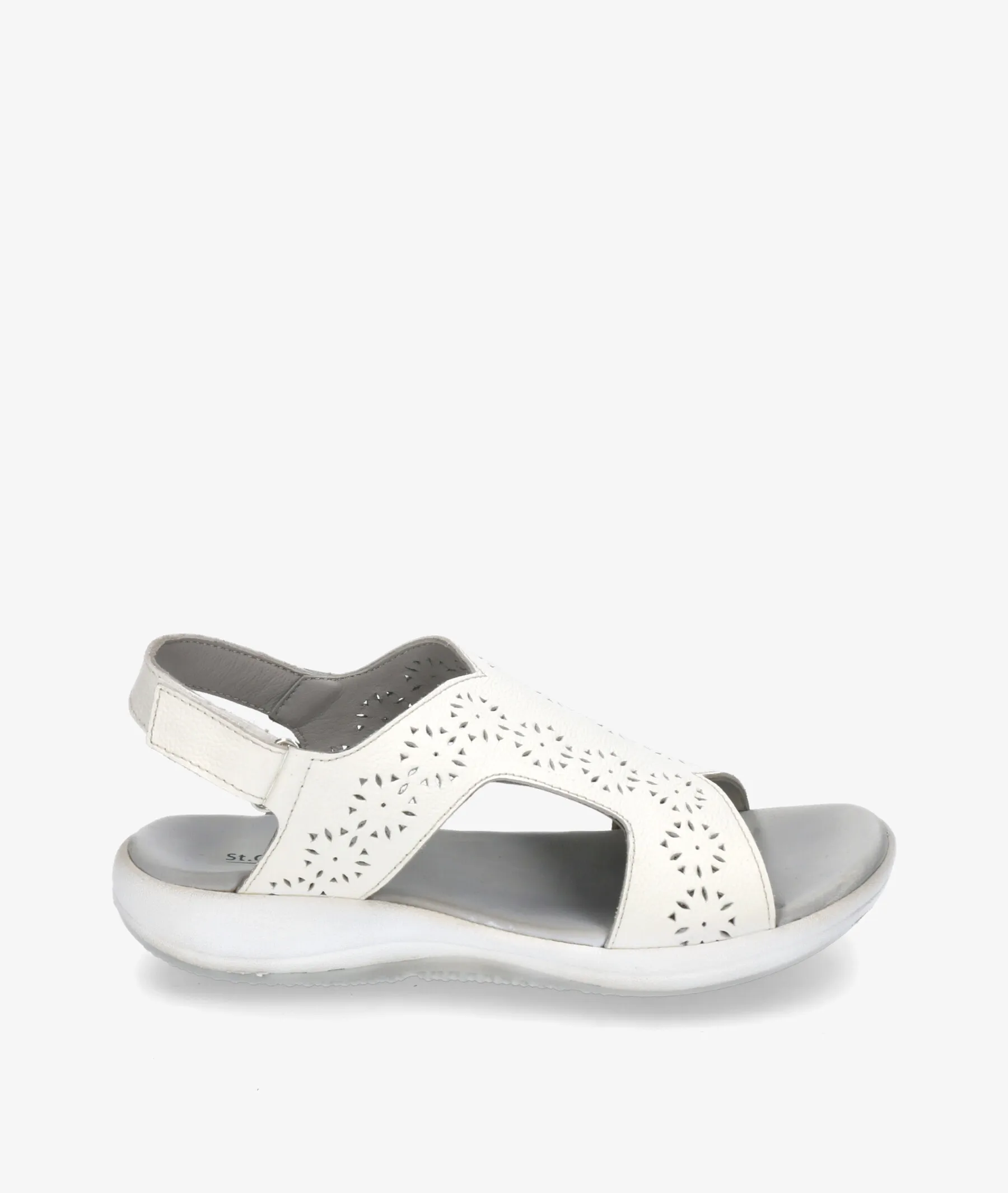 Sandalias St. Gallen  PENELOPE en blanco