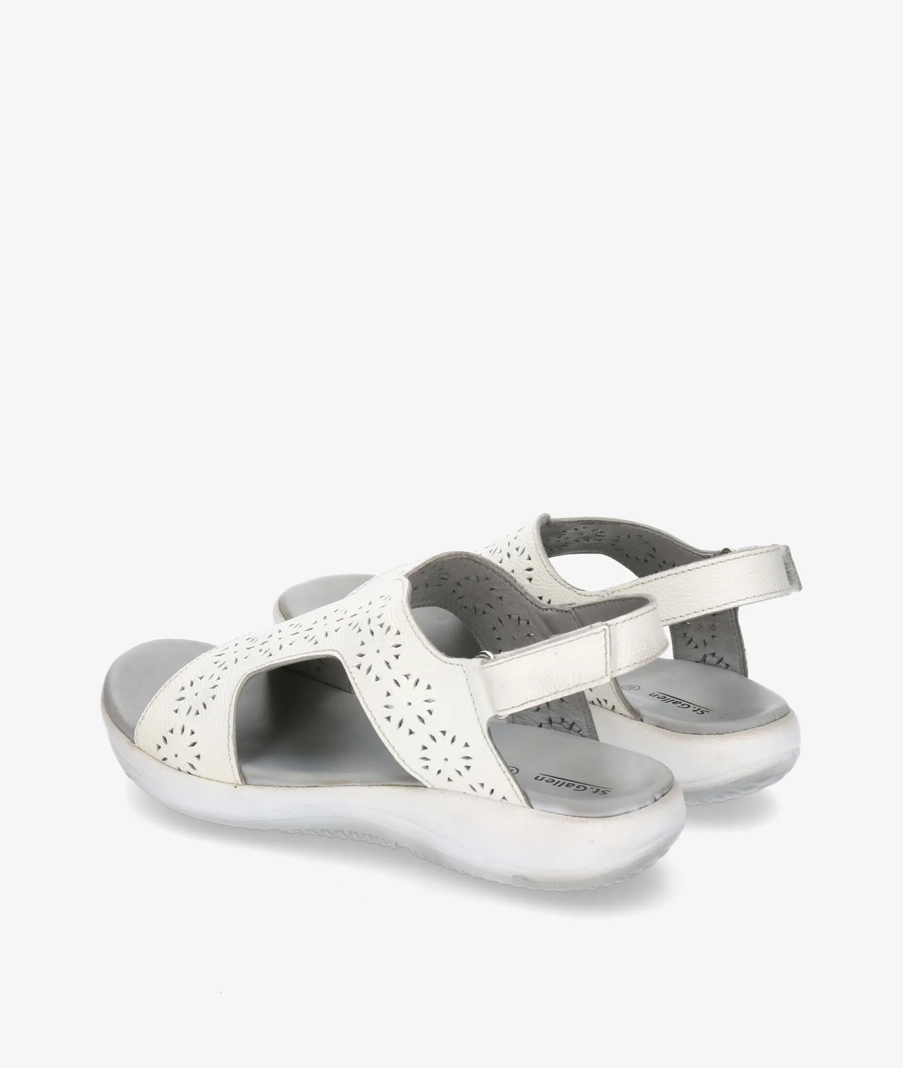 Sandalias St. Gallen  PENELOPE en blanco