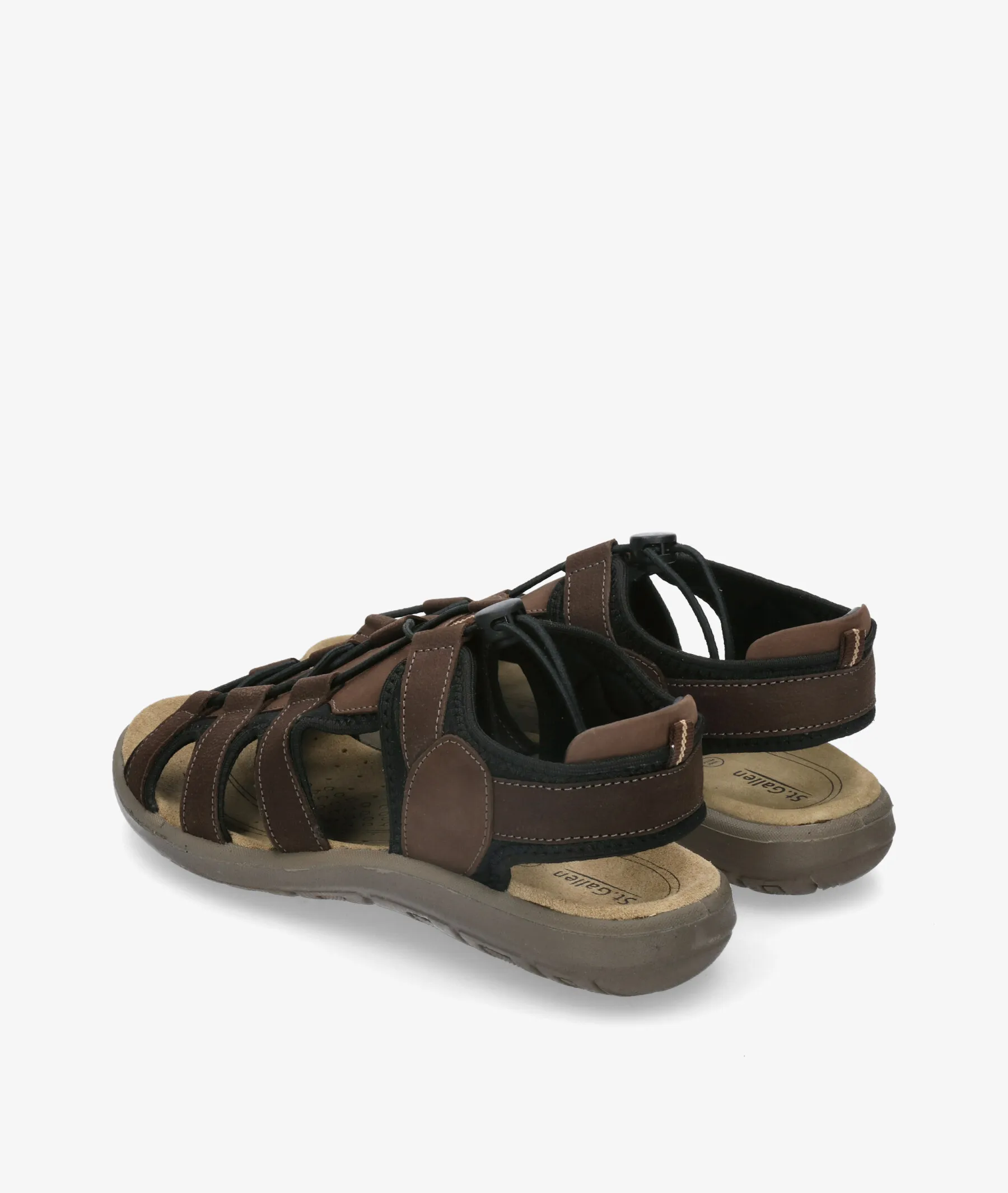 Sandalias St. Gallen  POSETS en marrón