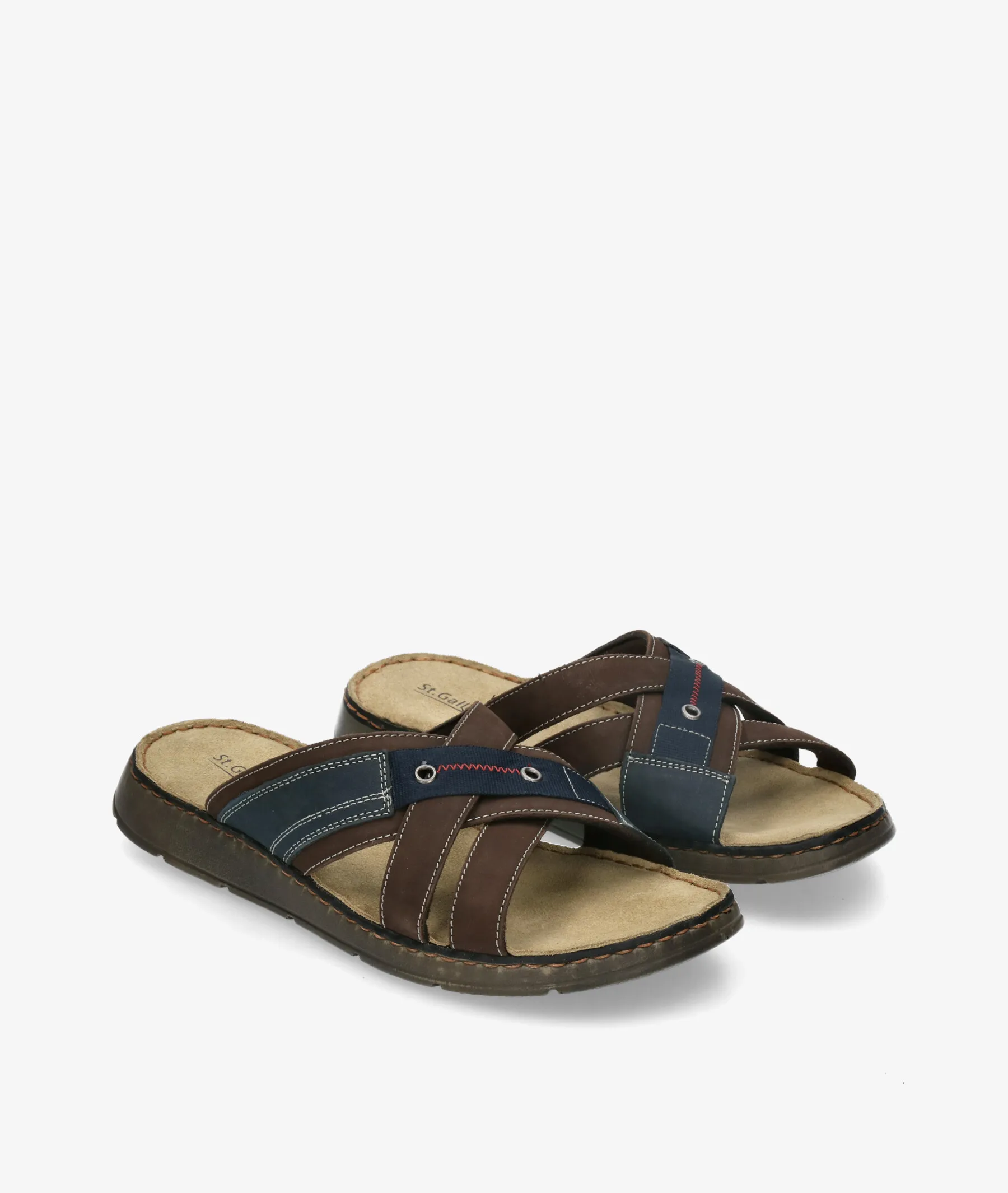 Sandalias St. Gallen  SABOCOS en marrón
