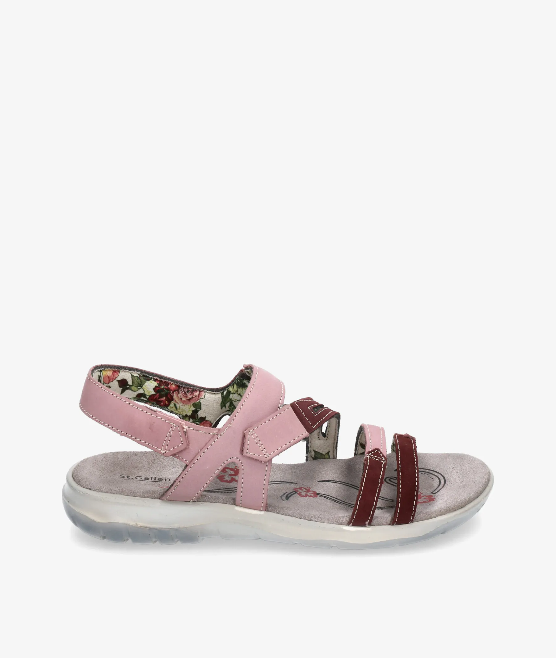 Sandalias St. Gallen  SANTANDER en rosa