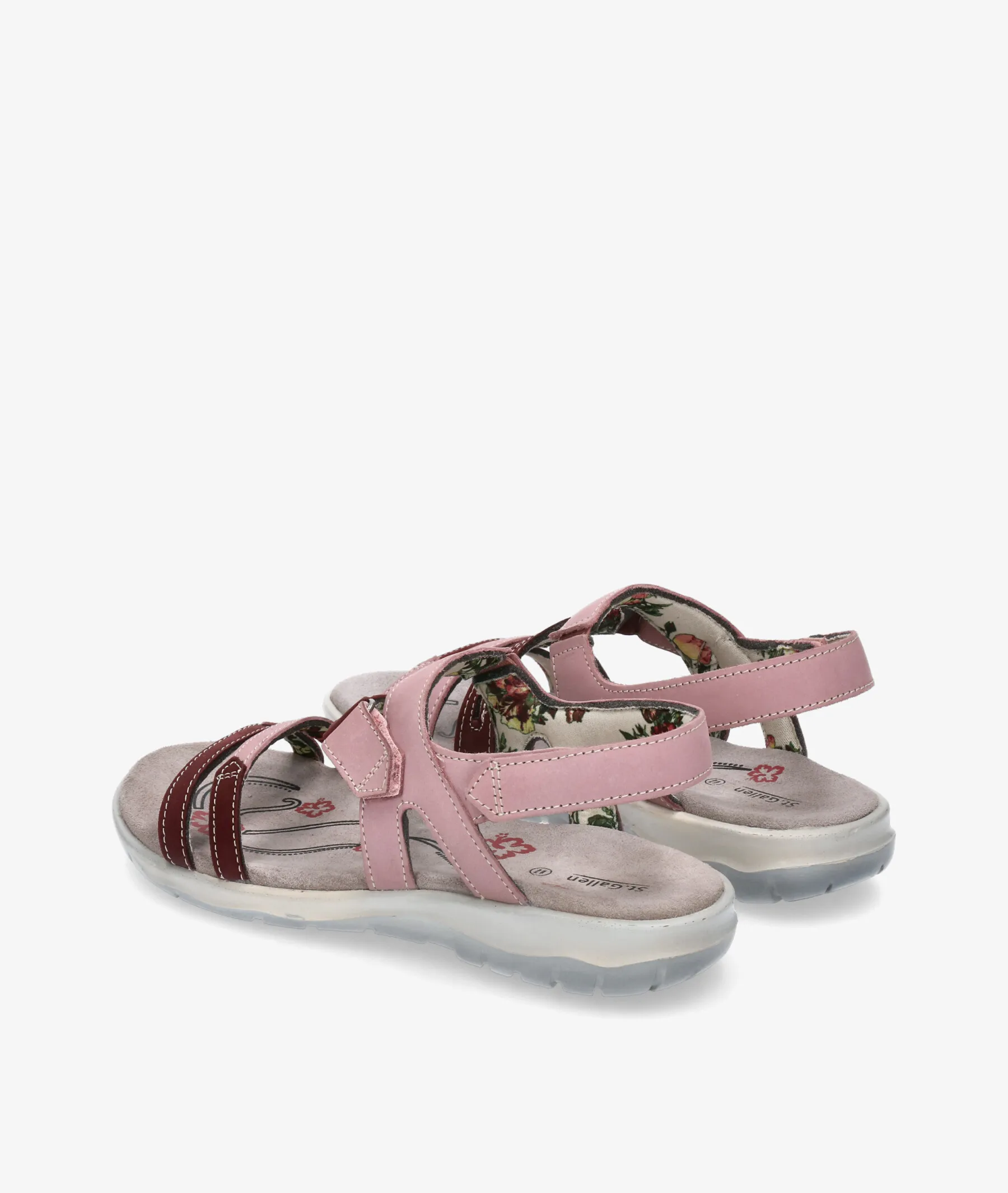 Sandalias St. Gallen  SANTANDER en rosa
