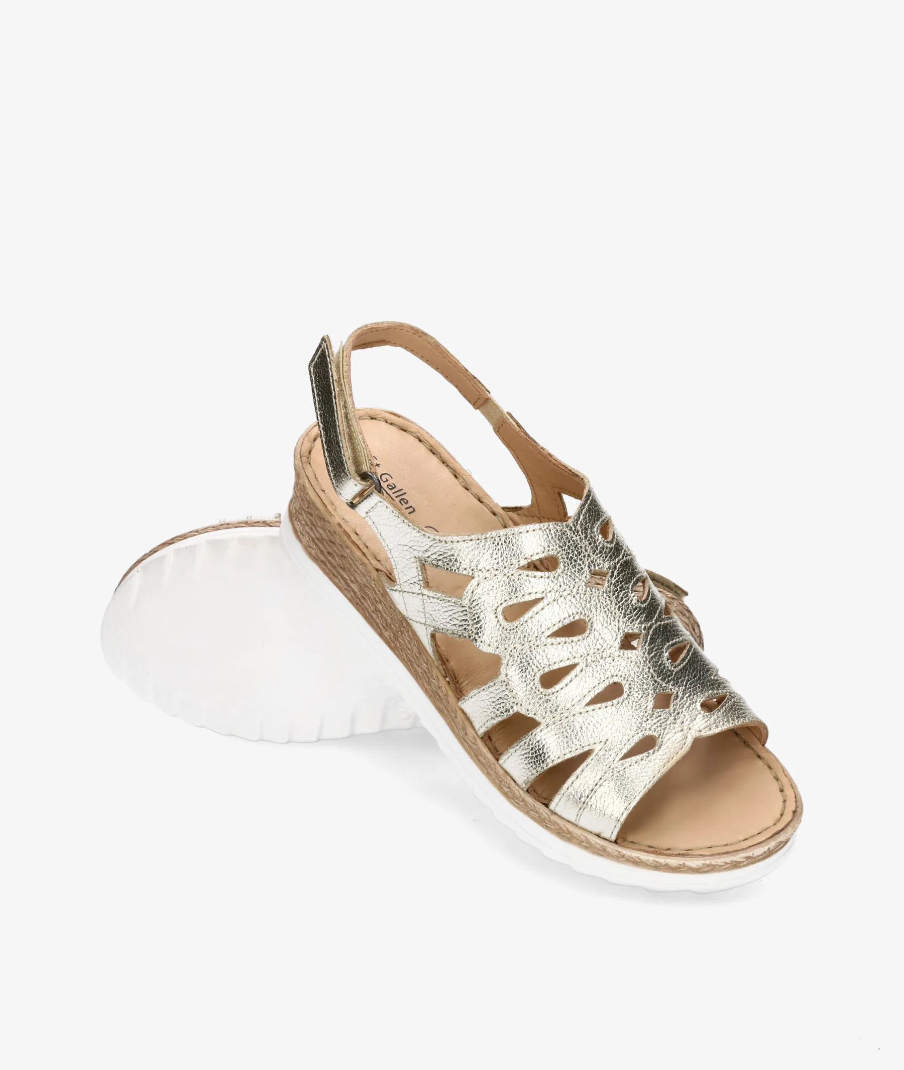 Sandalias St. Gallen  SIBARI en oro