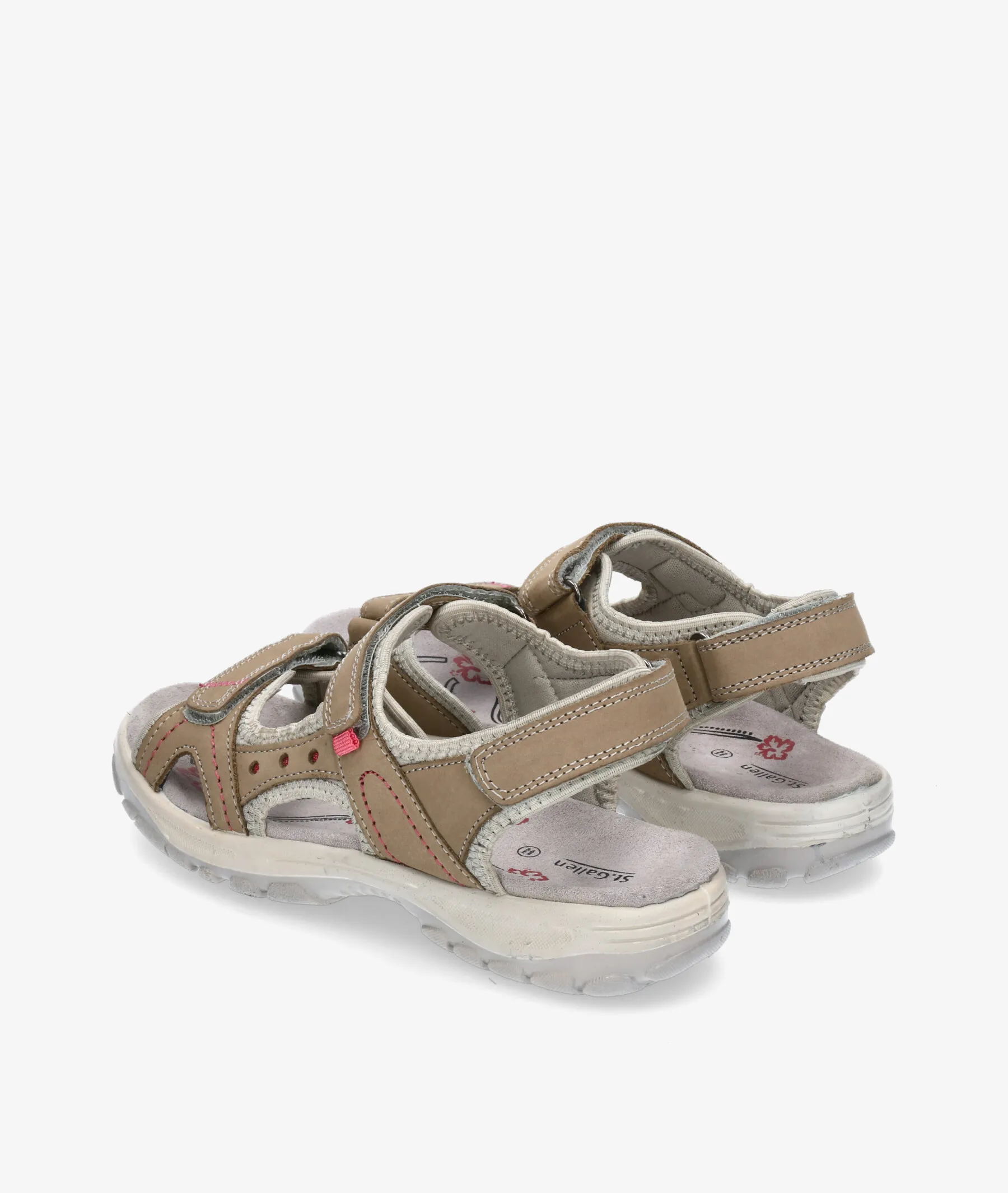 Sandalias St. Gallen  TER  en nobuck taupe