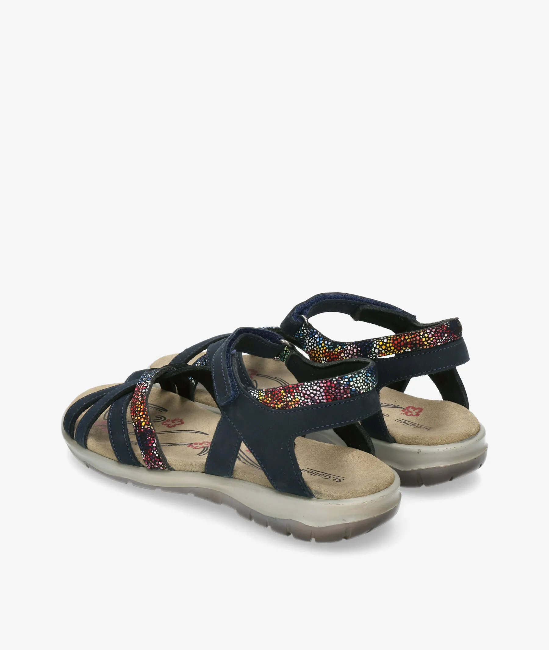 Sandalias St. Gallen  VITORIA  en azul marino