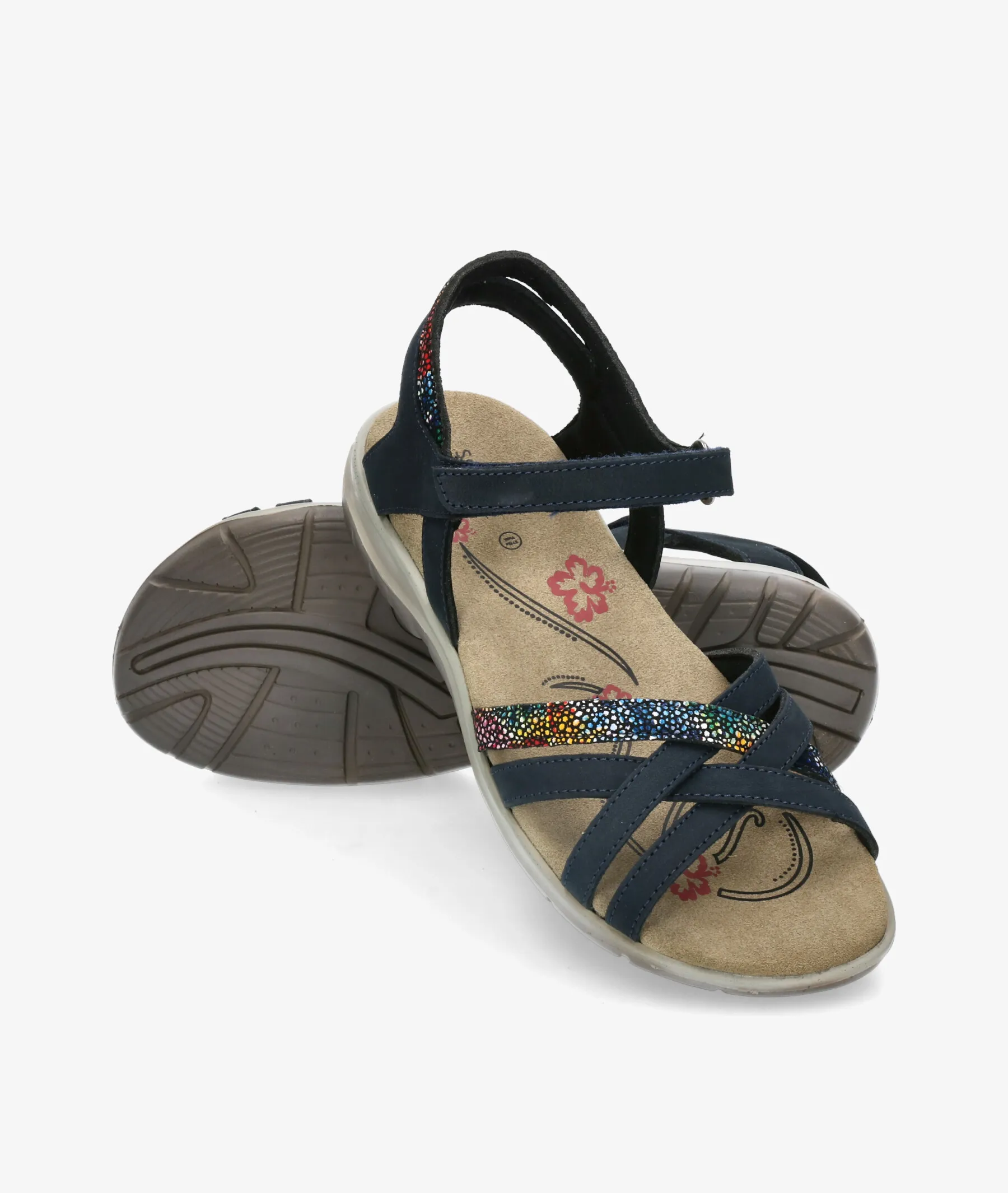 Sandalias St. Gallen  VITORIA  en azul marino