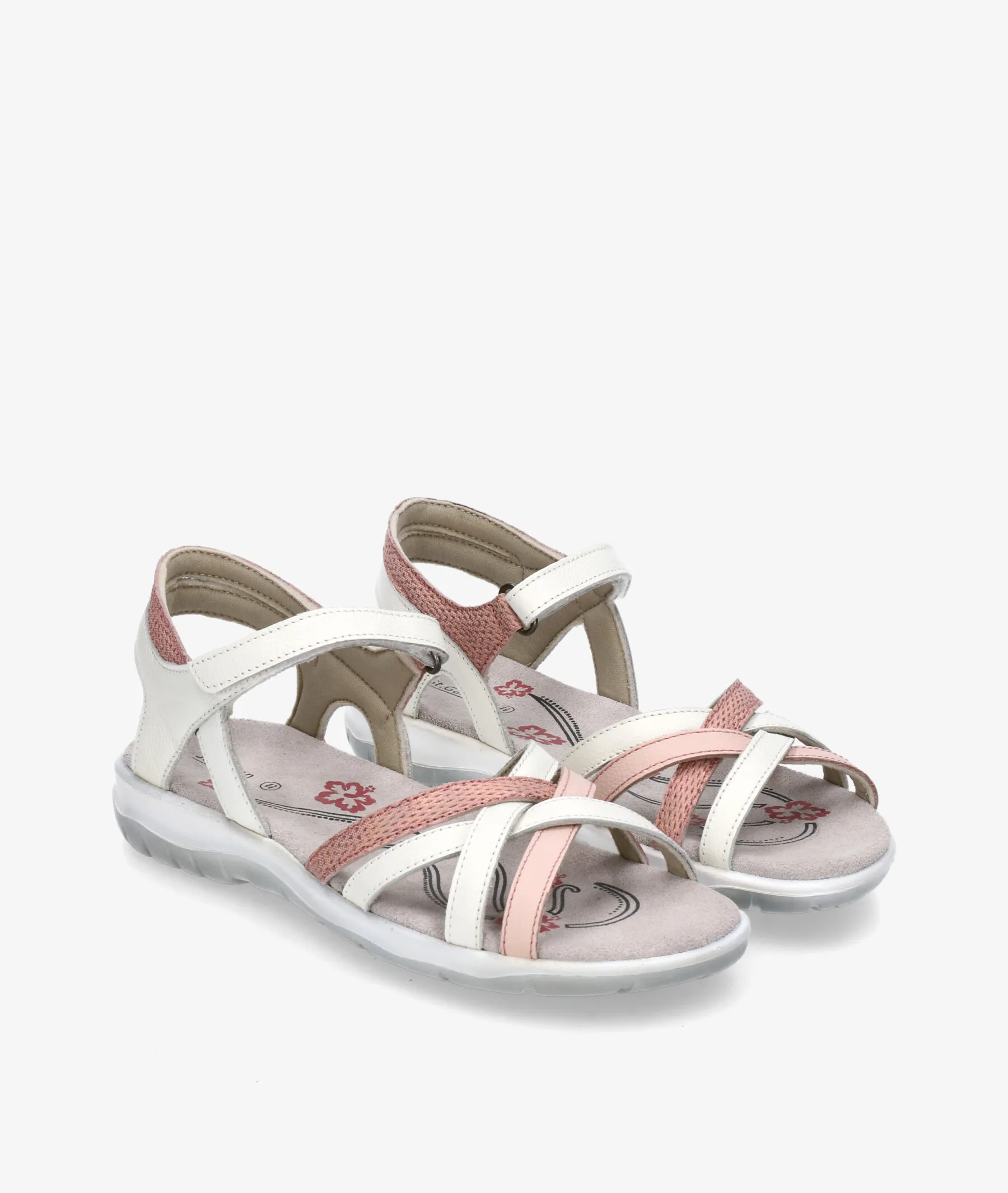 Sandalias St. Gallen  VITORIA  en blanco