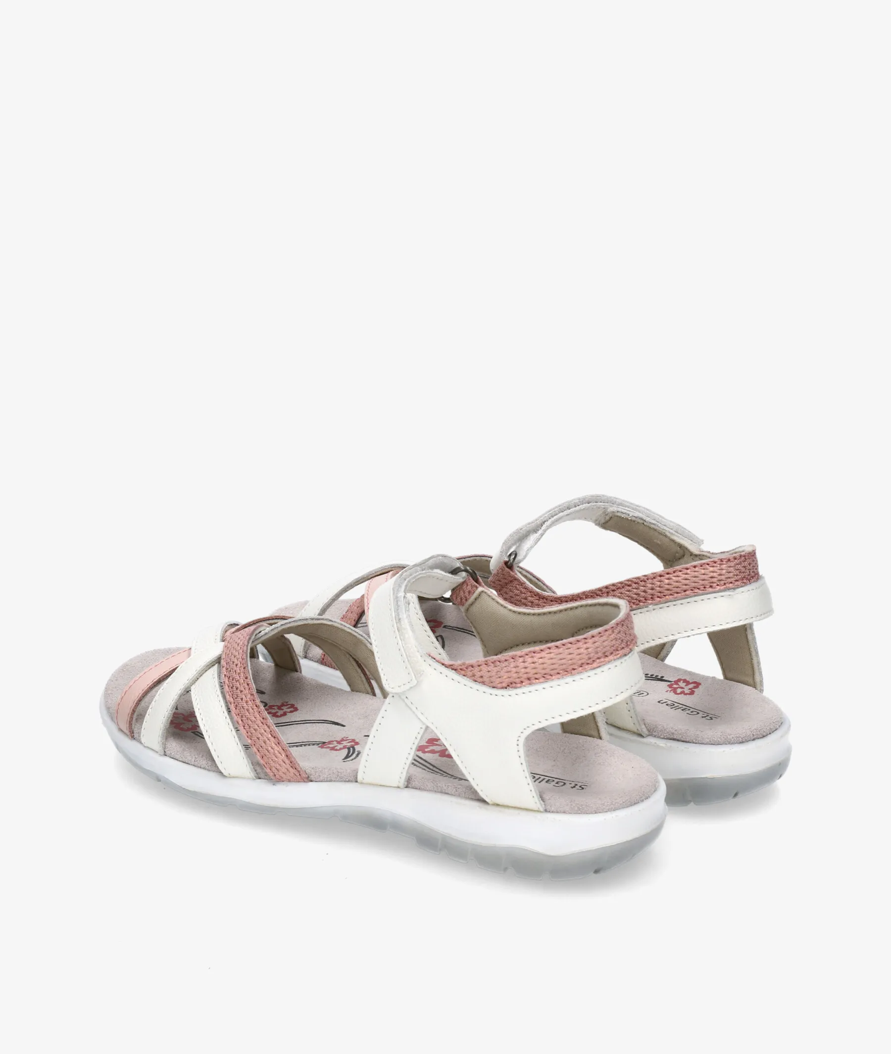Sandalias St. Gallen  VITORIA  en blanco