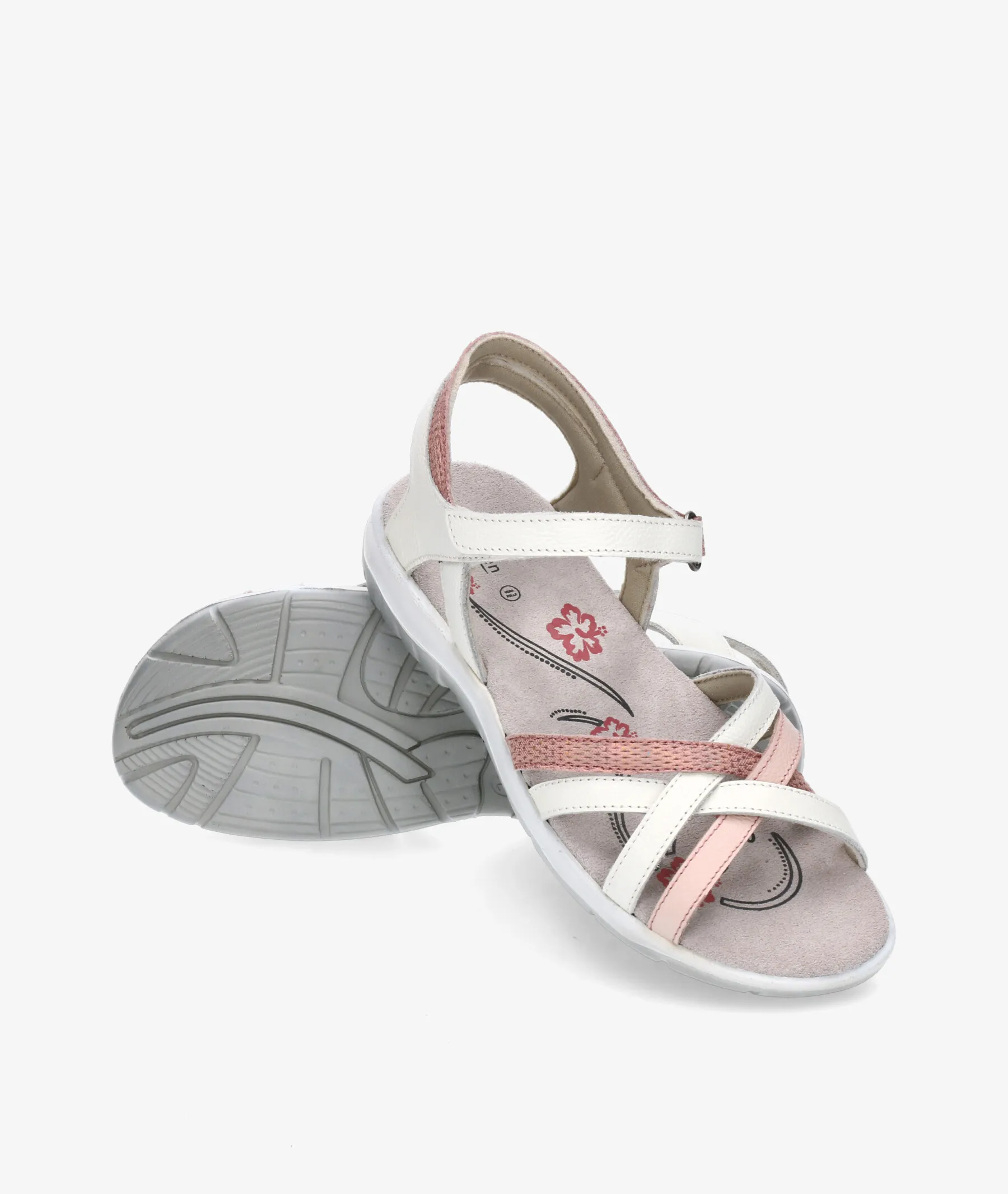 Sandalias St. Gallen  VITORIA  en blanco