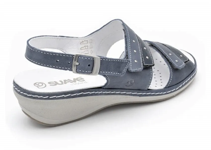 SANDALIAS SUAVE by LEYLAND 3034 ISOBEL COBALTO