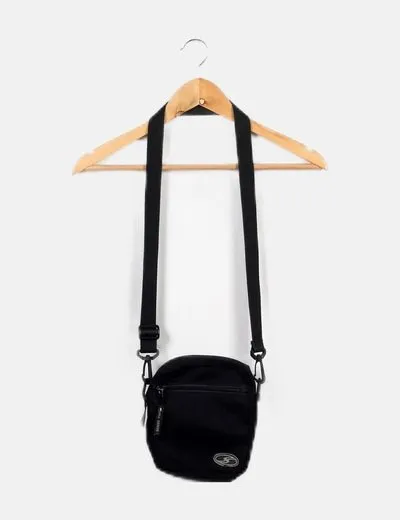 Sense Bandolera negra lisa