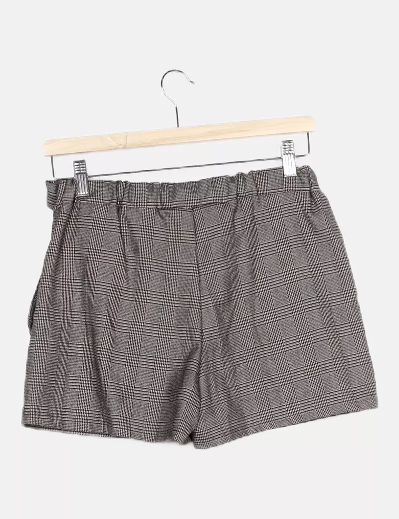 Sense Short negro estampado