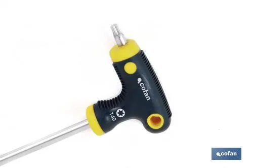 Set de Destornilladores con mango en T | 7 piezas | Punta Torx