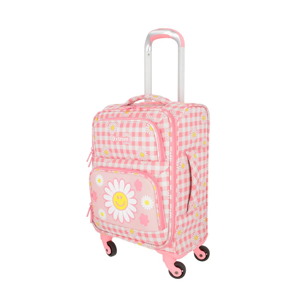 Set mochila + lonchera + cartuchera Speedy rosa