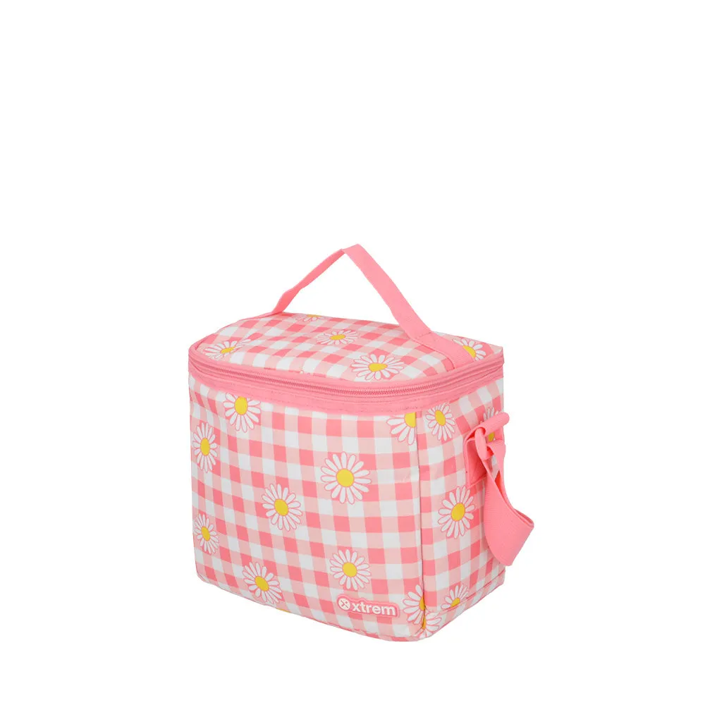 Set mochila + lonchera + cartuchera Speedy rosa