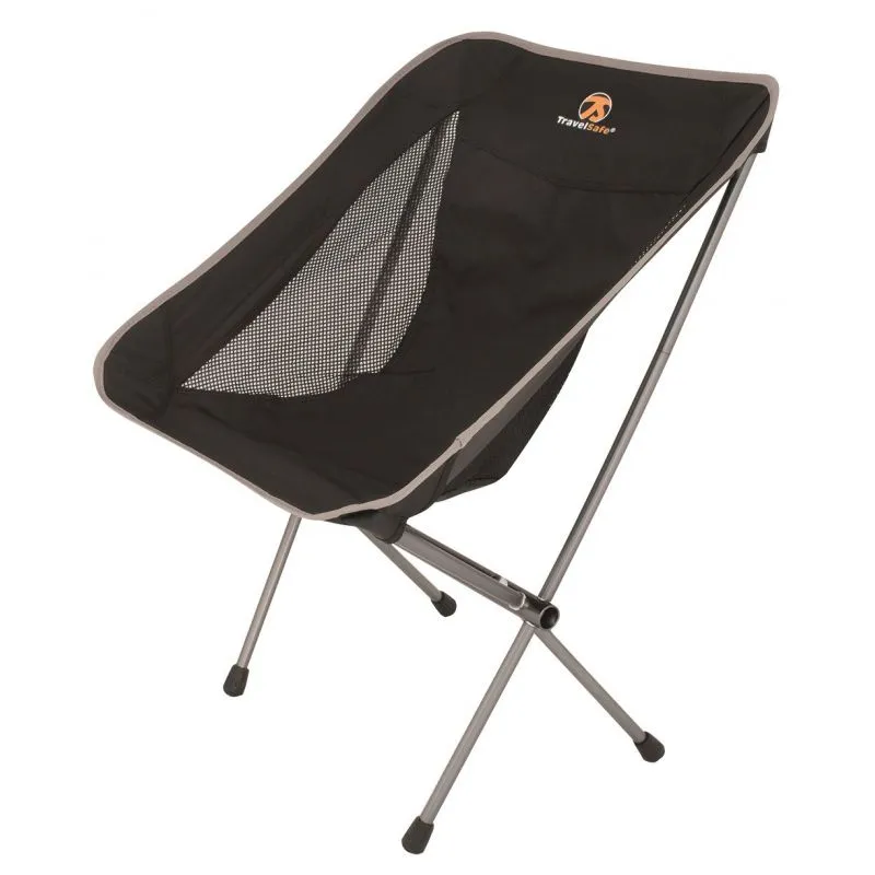 Silla plegable de viaje Calais TravelSafe (negro)