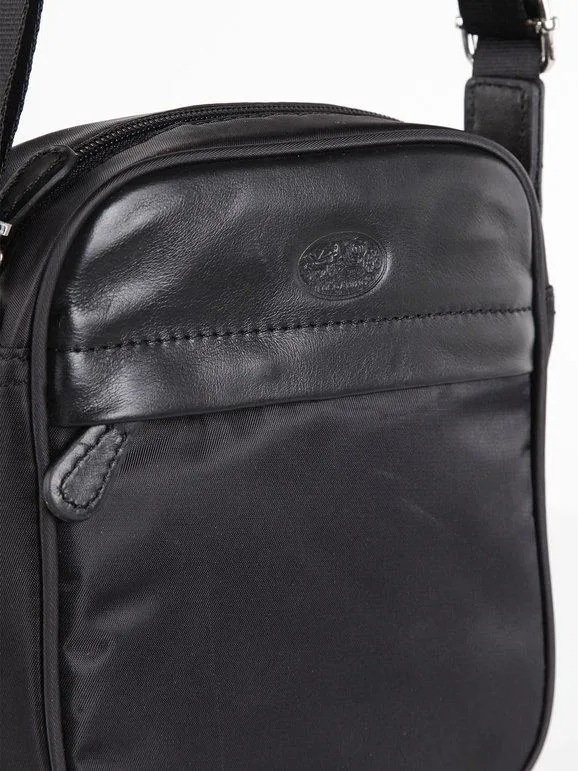 Solada Bolso de hombro negro para hombre
