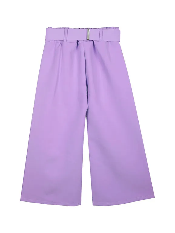 Solada Conjunto de niña elegante con camisa + chaleco y pantalón.
