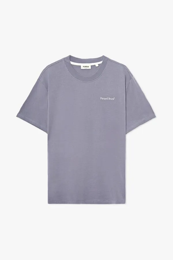 STEEL GREY BURGERS IN BED GRAPHIC TEE