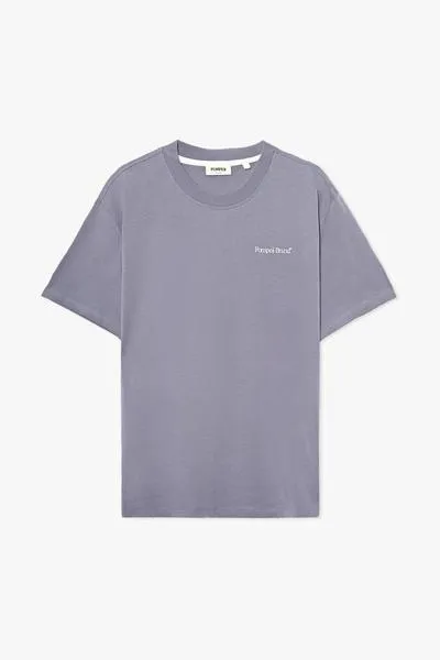STEEL GREY BURGERS IN BED GRAPHIC TEE
