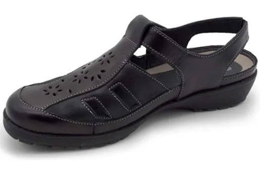 Suave by Leyland – Dedos Cerrados con Velcro Suela: Goma con: Velcro para: Mujer 3492