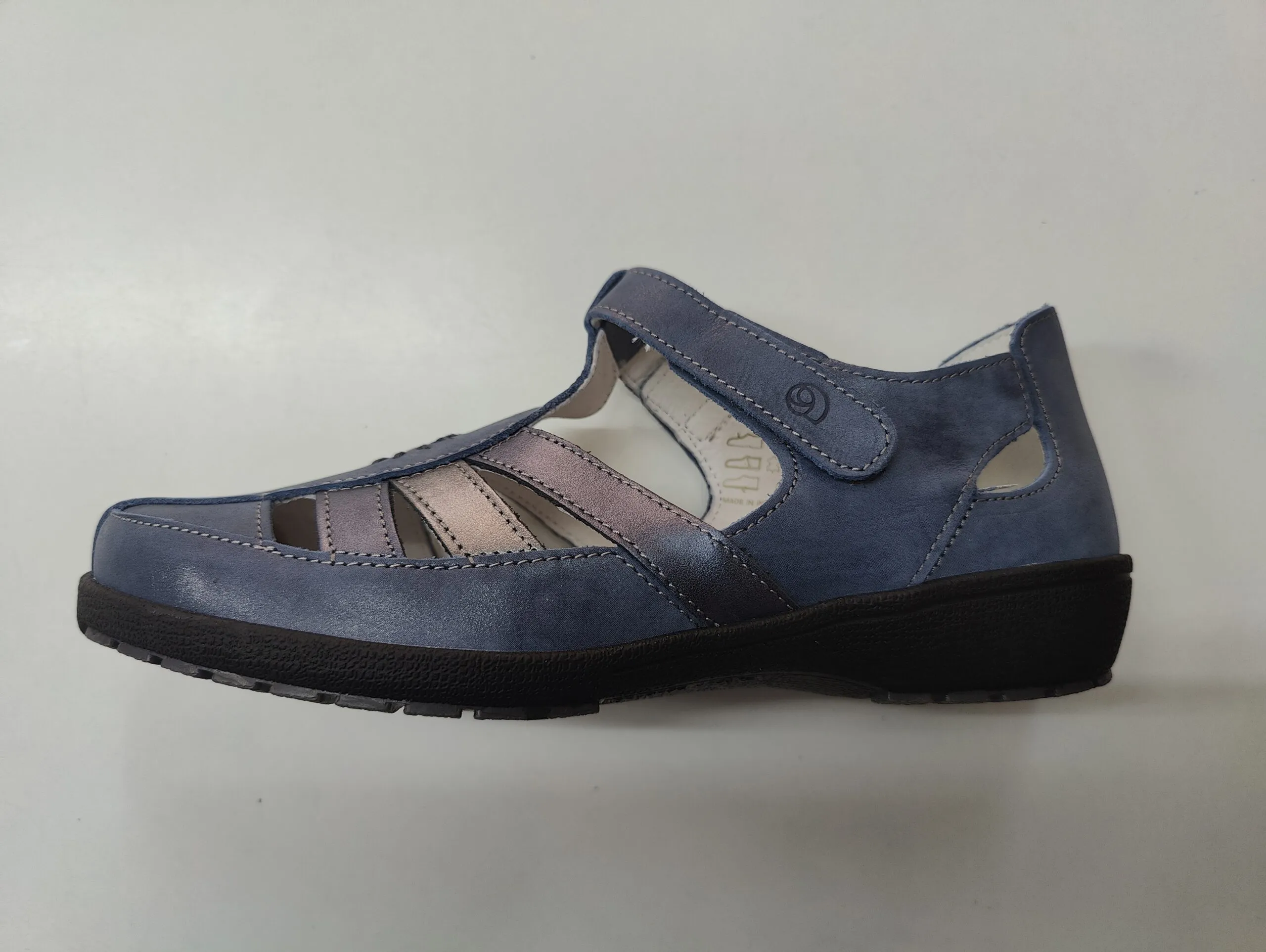 Suave by Leyland – Sandalia Cerrada Velcro con: Velcro para: Mujer 3431 cobalto