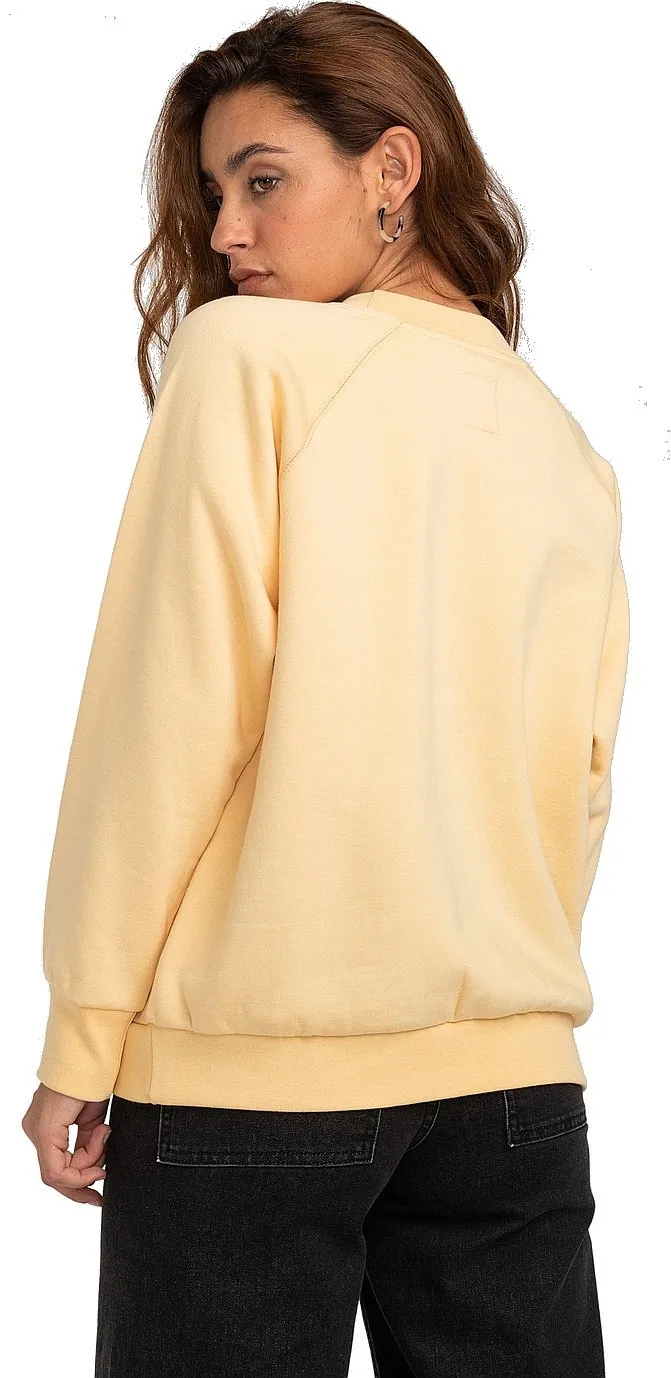 SUDADERA BILLABONG SHRUNKEN CREW  BUTTERMILK  WOMEN´S