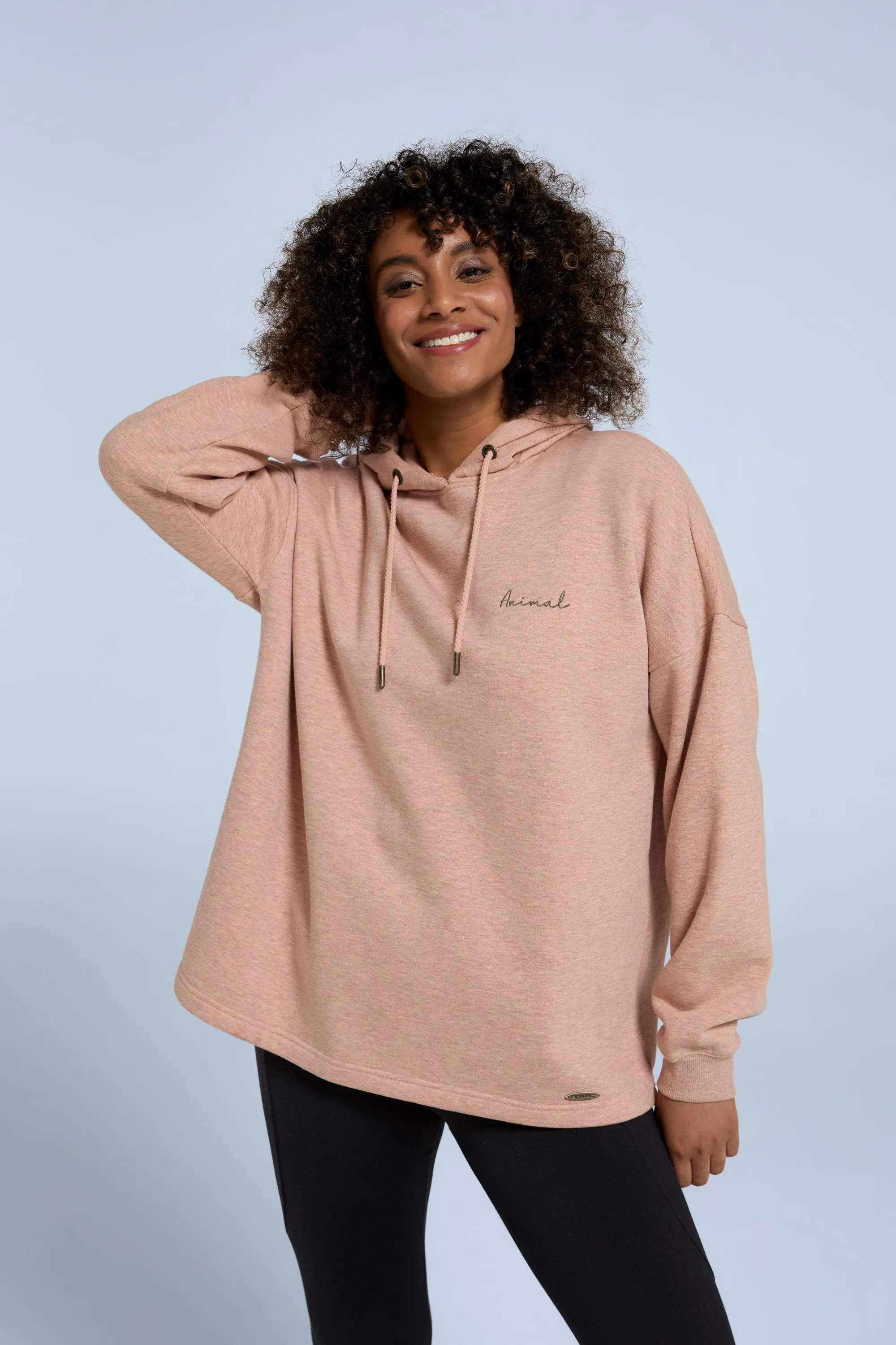 Sudadera holgada ecológica con capucha para mujer Amber