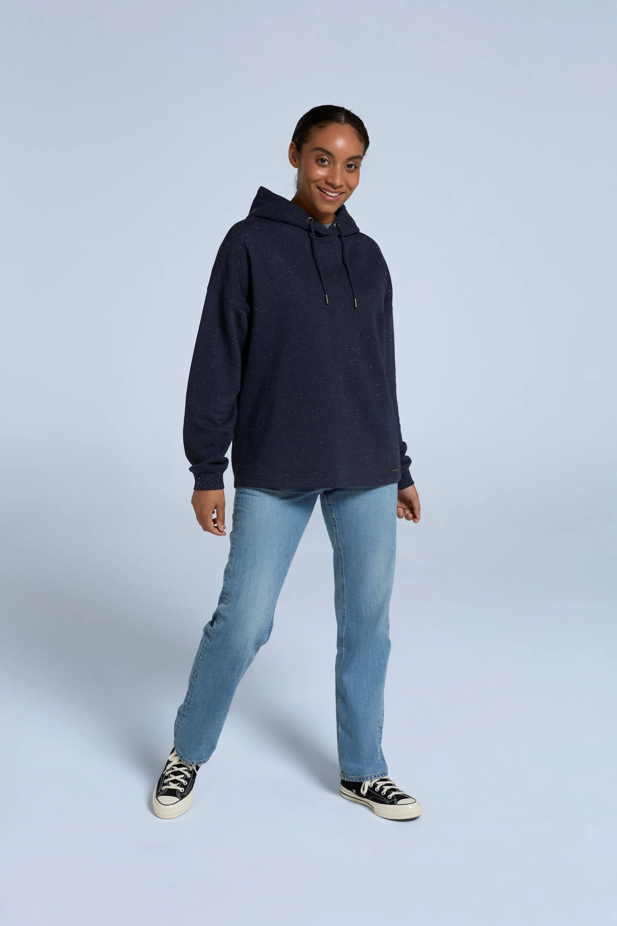 Sudadera holgada ecológica con capucha para mujer Amber