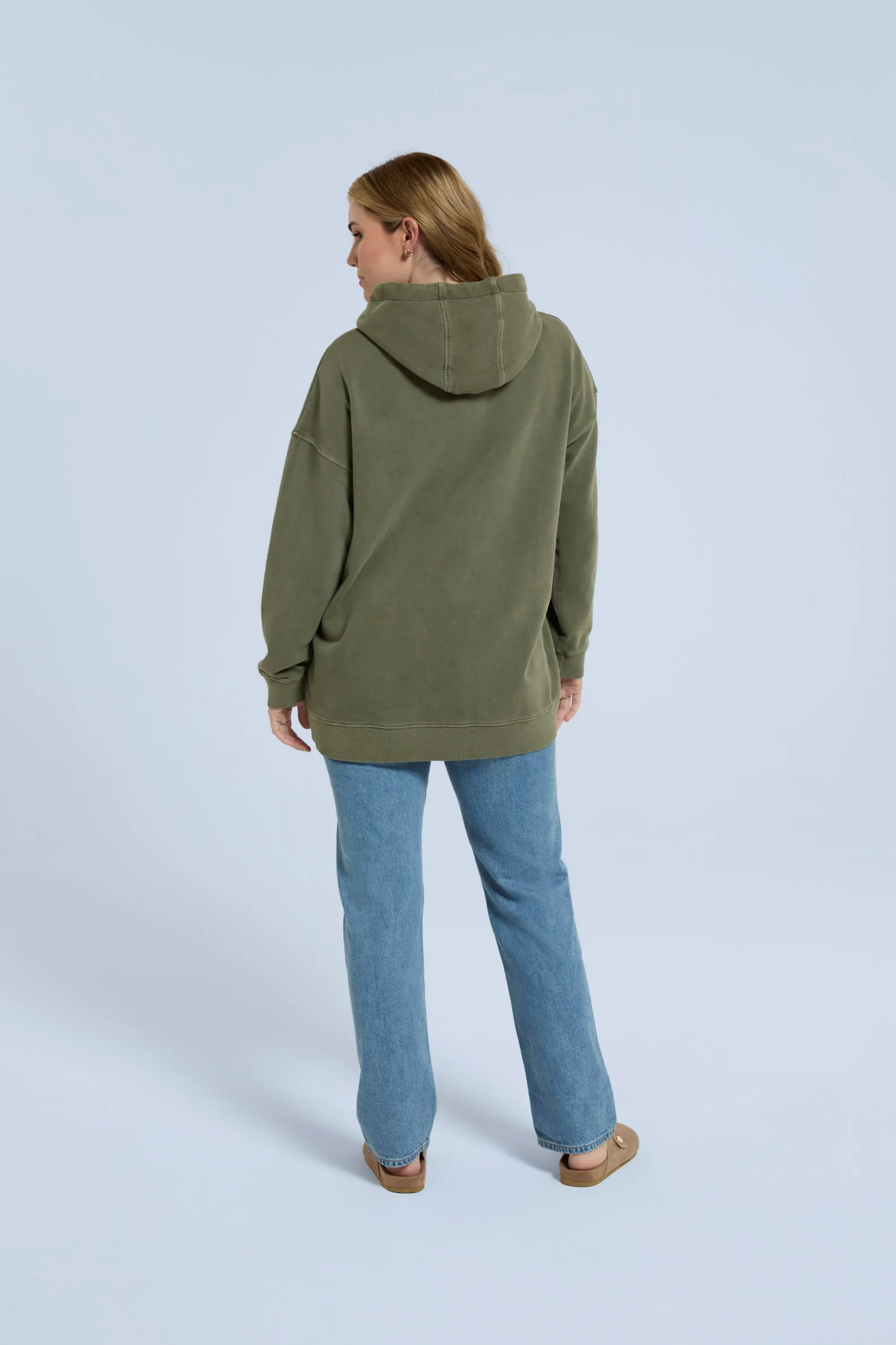 Sudadera holgada ecológica con capucha para mujer Amber