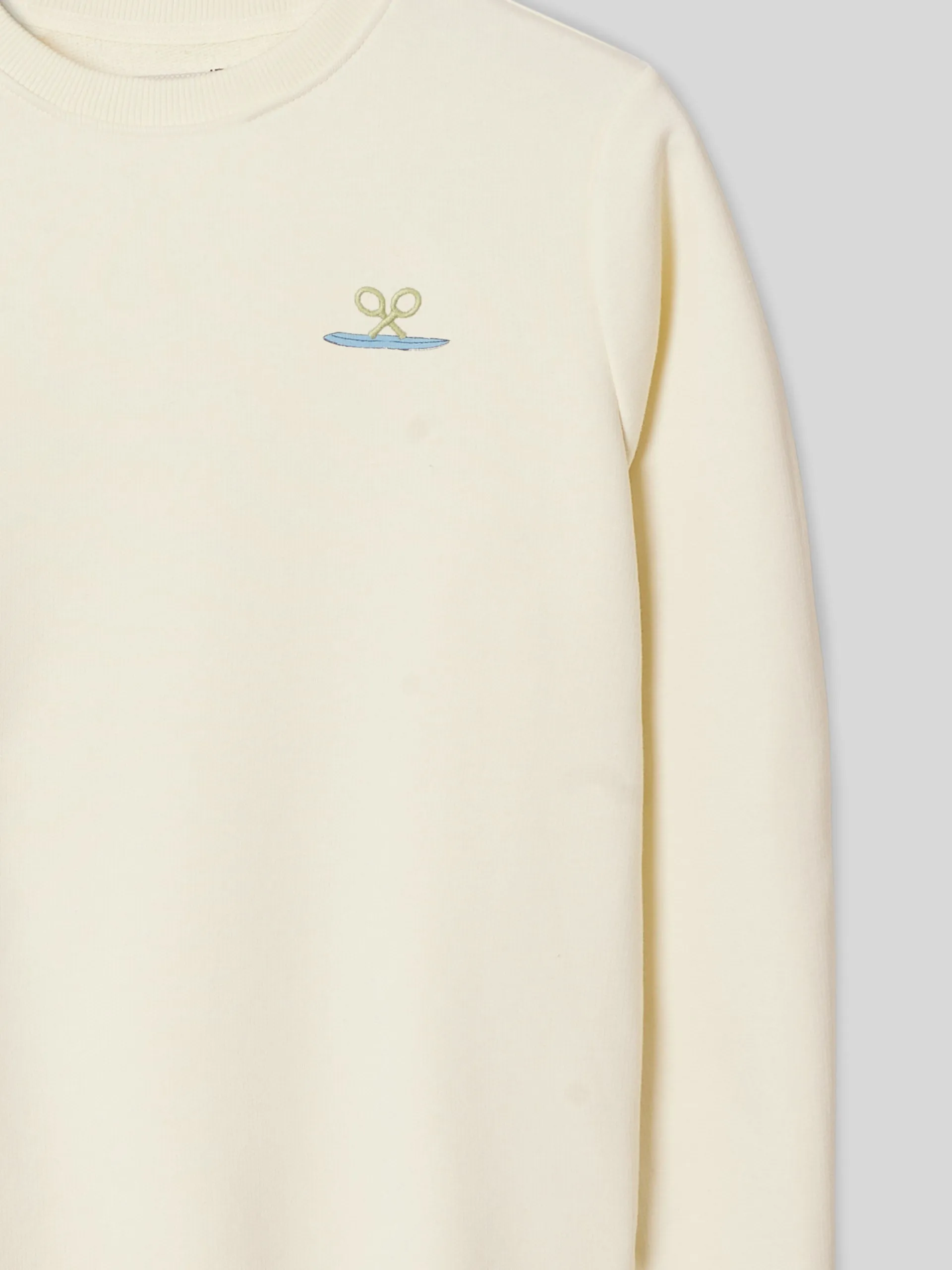 Sudadera kids furgoneta crema