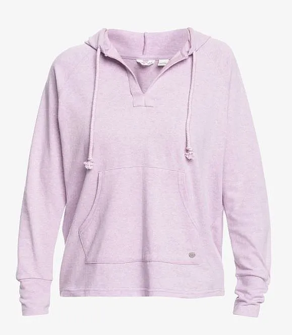 SUDADERA ROXY DESTINATION SURF  PKL0/CROCUS PETAL  WOMEN´S