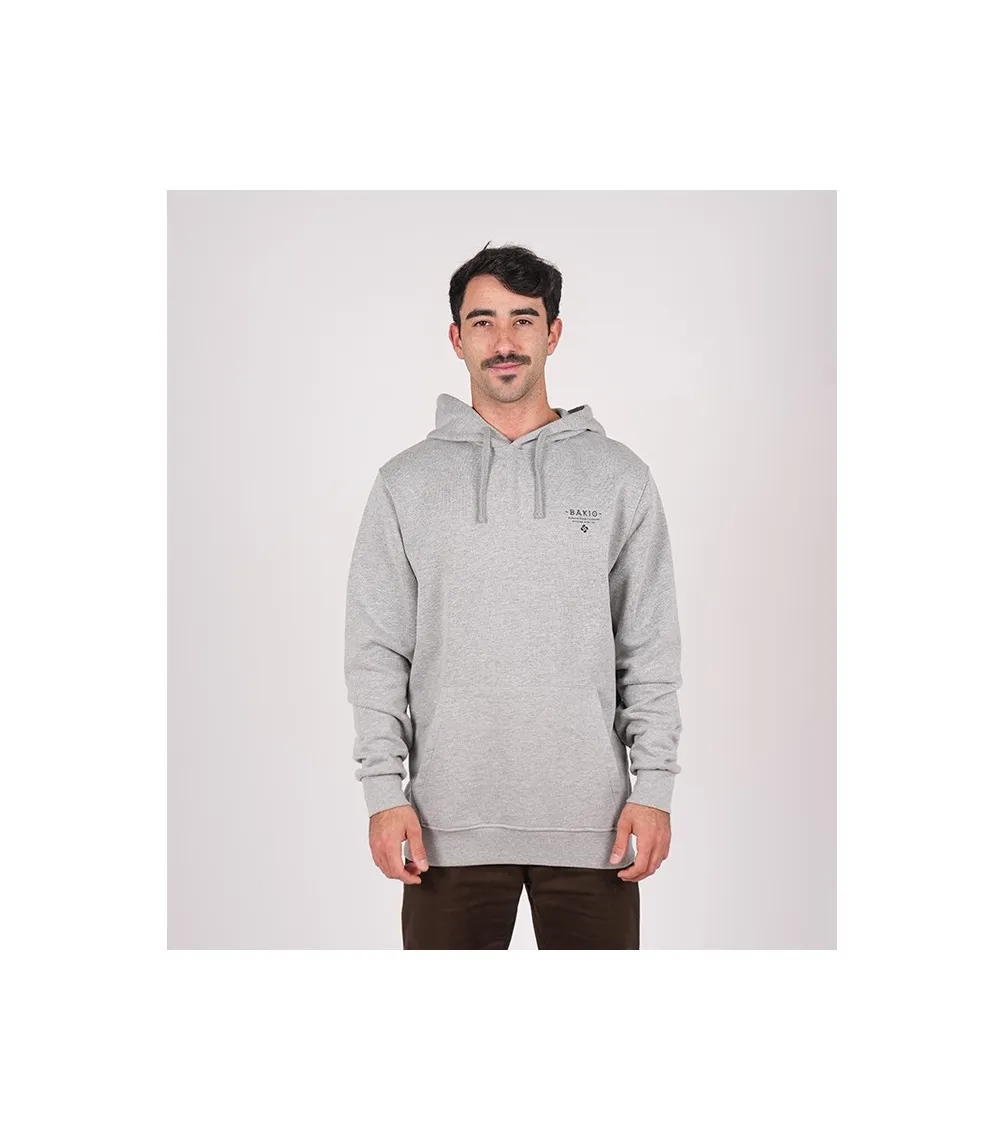 SUDADERA STYLING BAKIO  GRIS VIGORE
