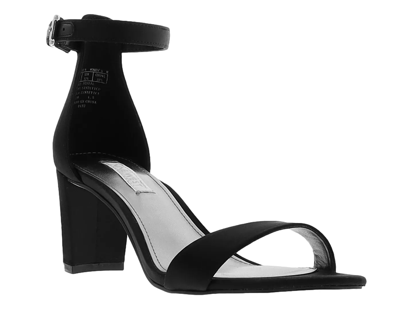 Tacones Nine West Pruce7 Negro Para Mujer
