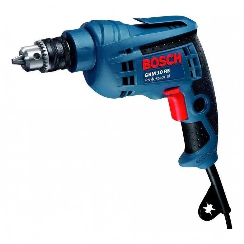 Taladro de Rotacion 3/8" 550W 2600 rpm Bosch GBM 10 RE