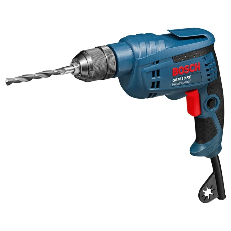 Taladro de Rotacion 3/8" 550W 2600 rpm Bosch GBM 10 RE