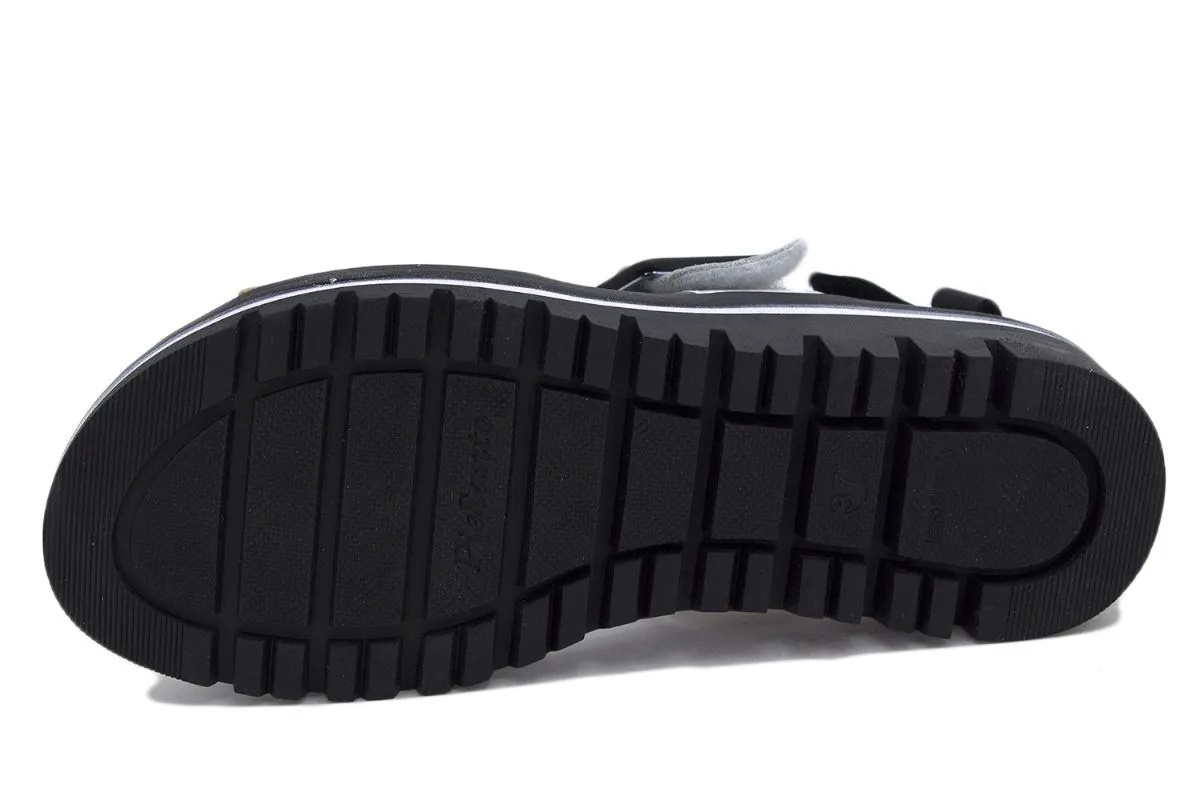 Tan Leather Removable Insole Sandal